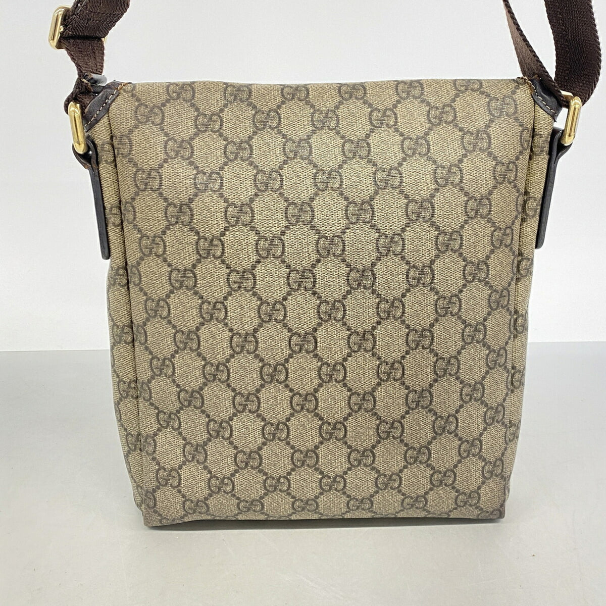 Gucci Brown Pvc Shoulder Bag (Pre-Owned)
