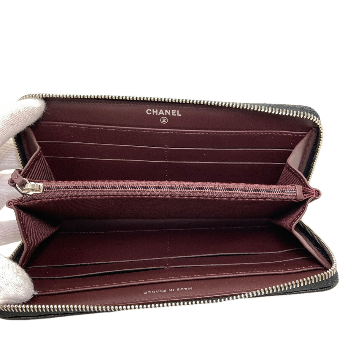 Chanel Black Coin Purse/Coin Case (Pre-Owned)