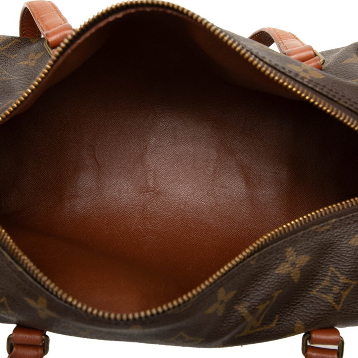 Louis Vuitton Brown Pvc Leather Handbag (Pre-Owned)