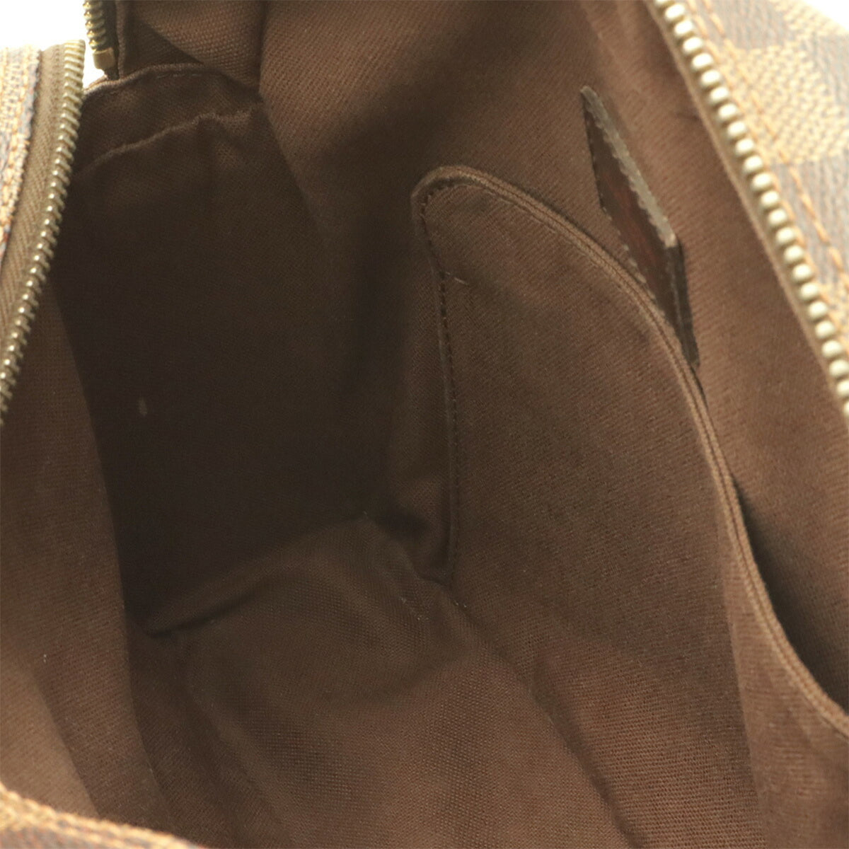 Louis Vuitton Brown Damier Canvas Pvc Pochette Shoulder Bag (Pre-Owned)