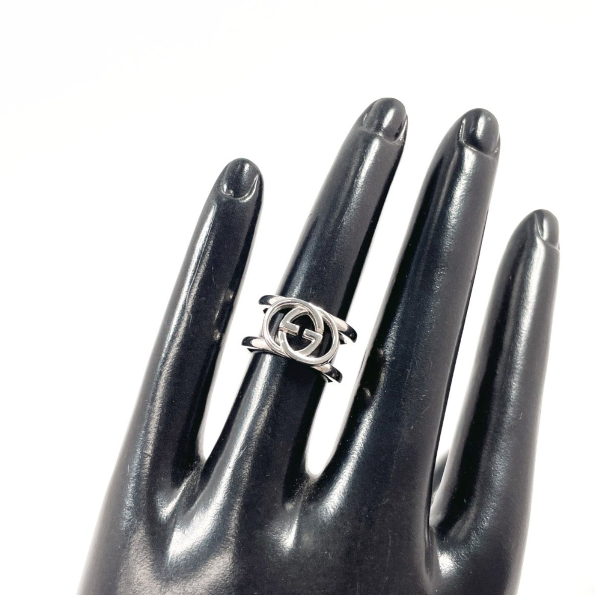 Gucci Silver Silver 925 Band Ring (Pre-Owned)