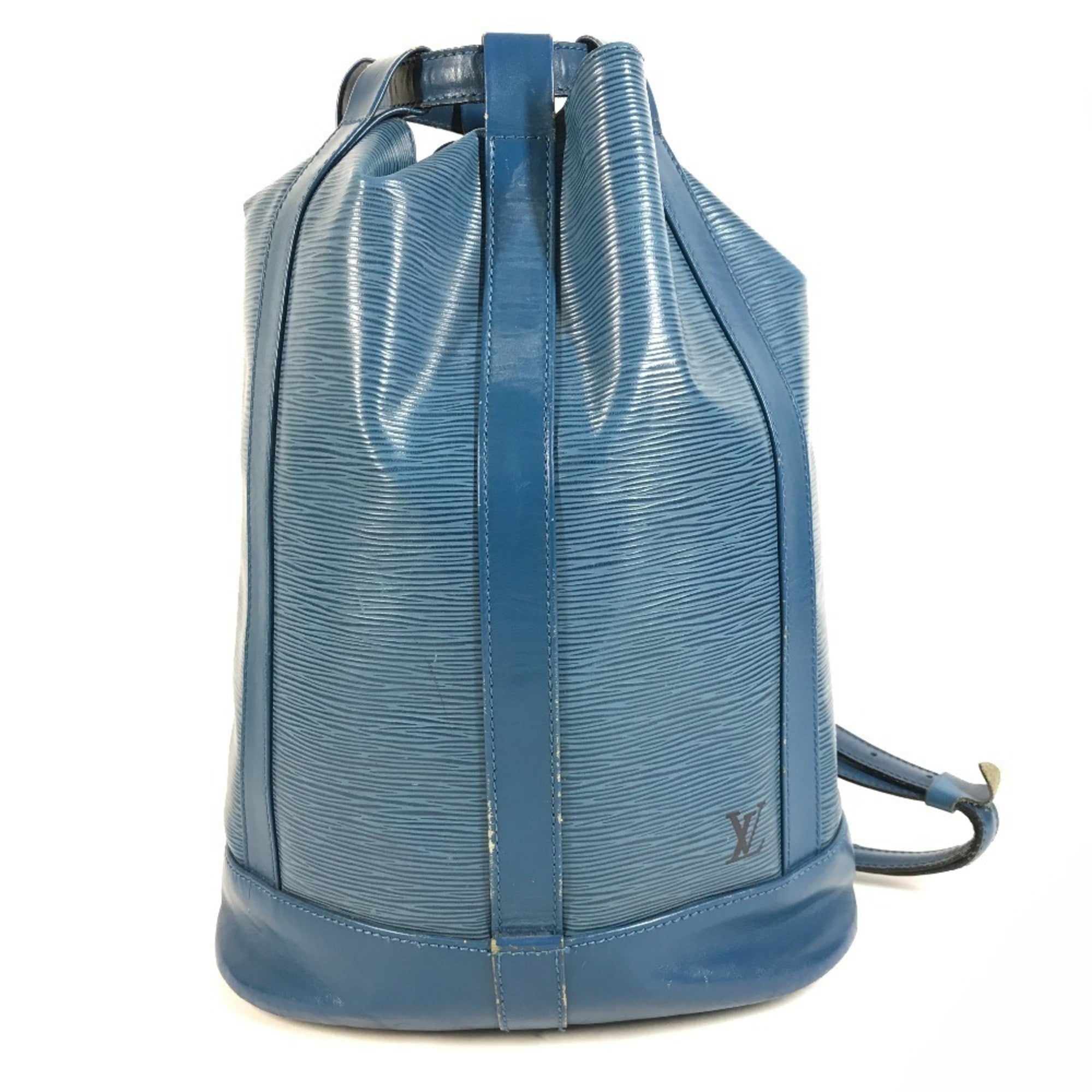 Louis Vuitton Blue Toledo Blue Epi Leather Shoulder Bag (Pre-Owned)