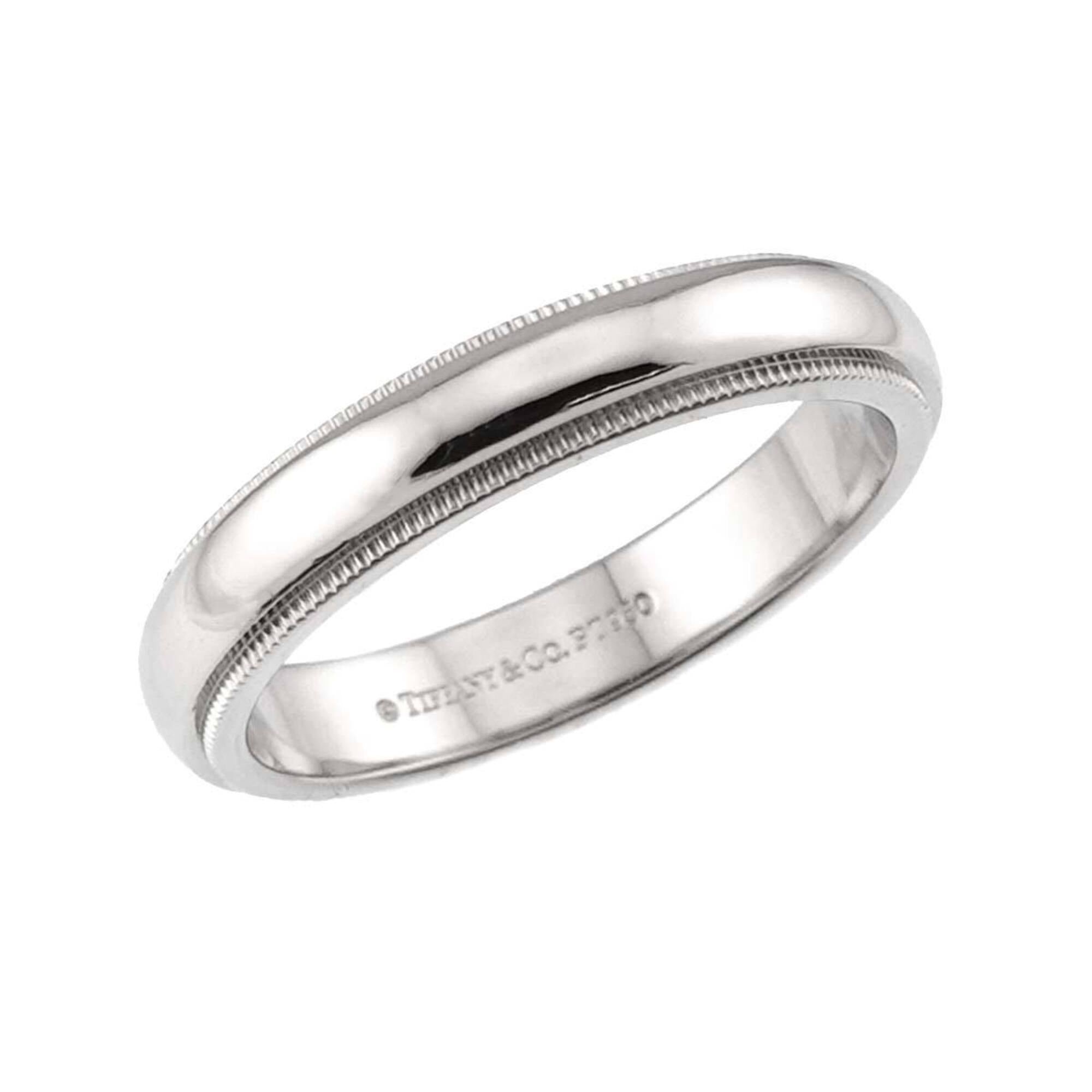 Tiffany Platinum 950 Band Ring (Pre-Owned)