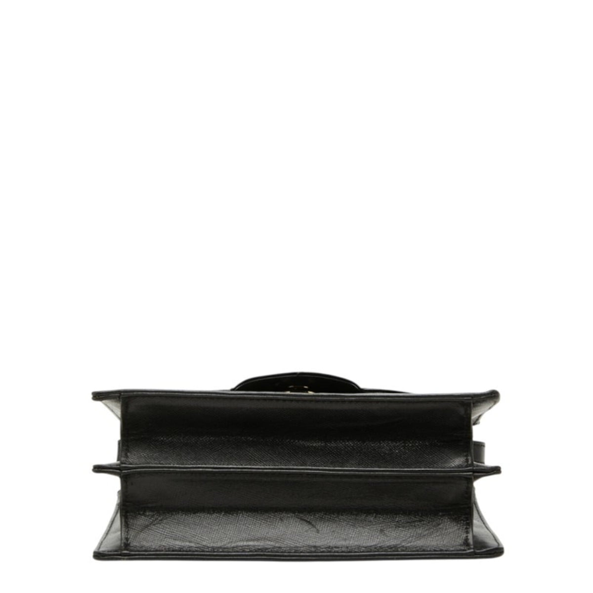 Saint Laurent Black Leather Shoulder Bag (Pre-Owned)
