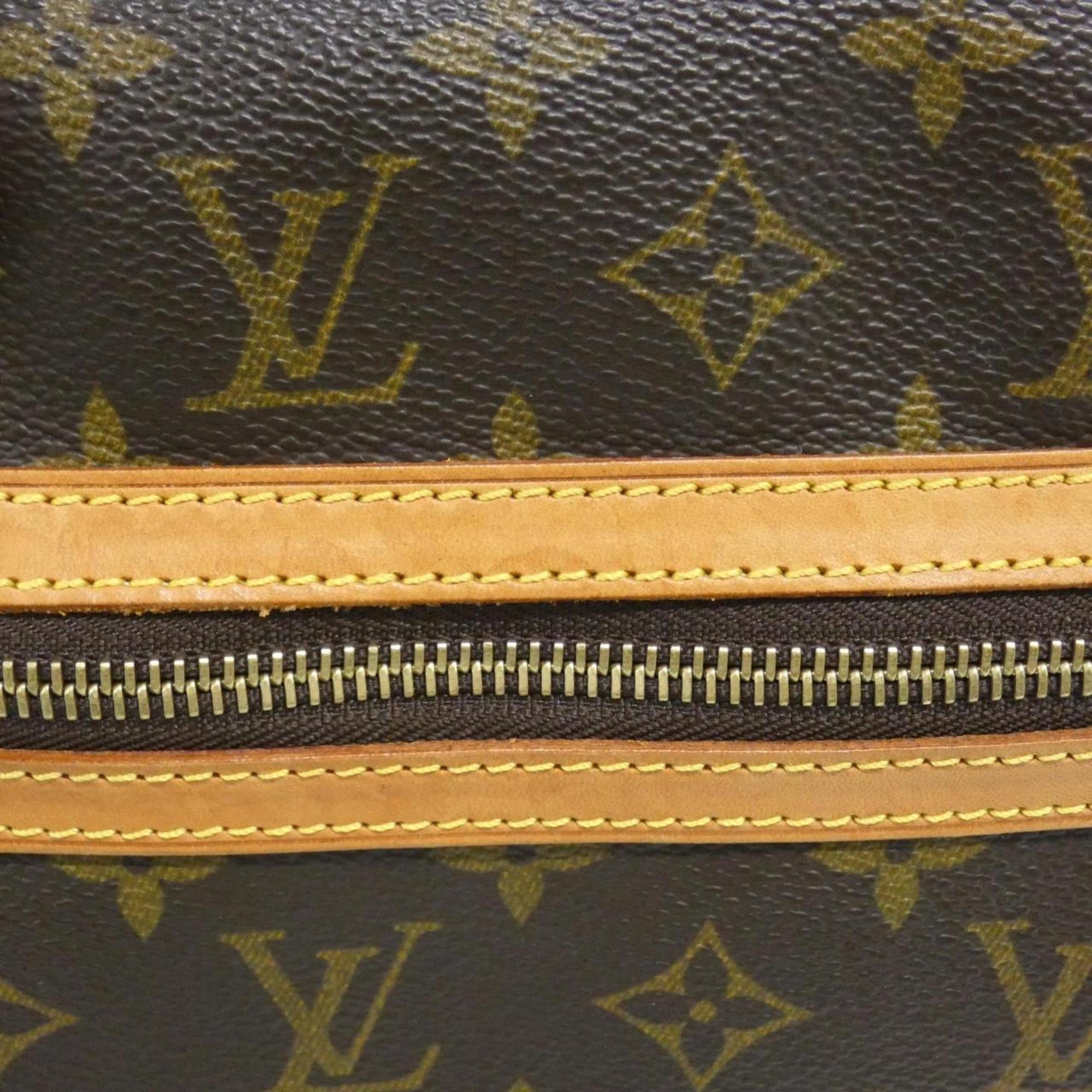 Louis Vuitton Brown Marron Coated Canvas Shoulder Bag (Pre-Owned)