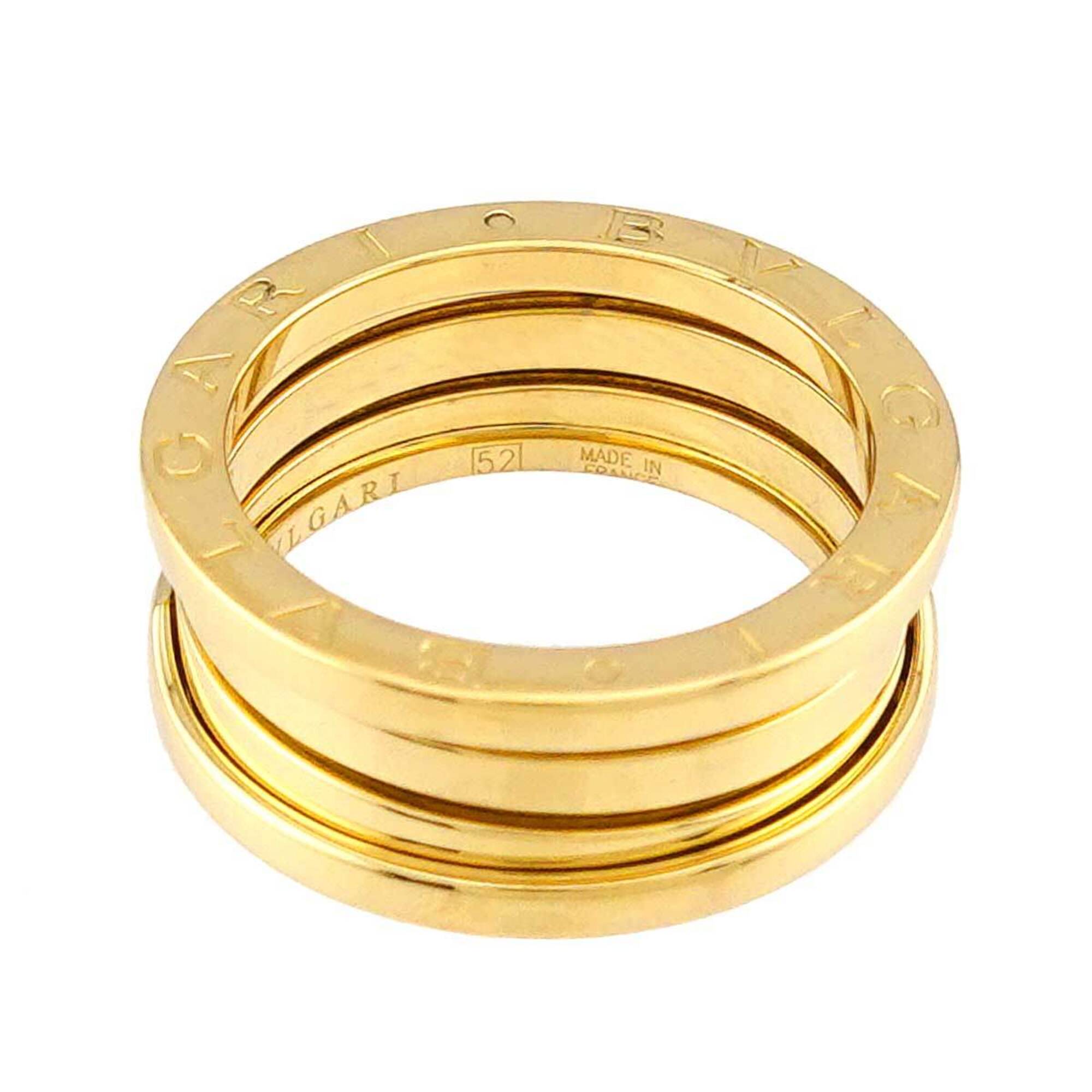 Bvlgari Yellow Gold Pink Gold (18K) Band Ring (Pre-Owned)