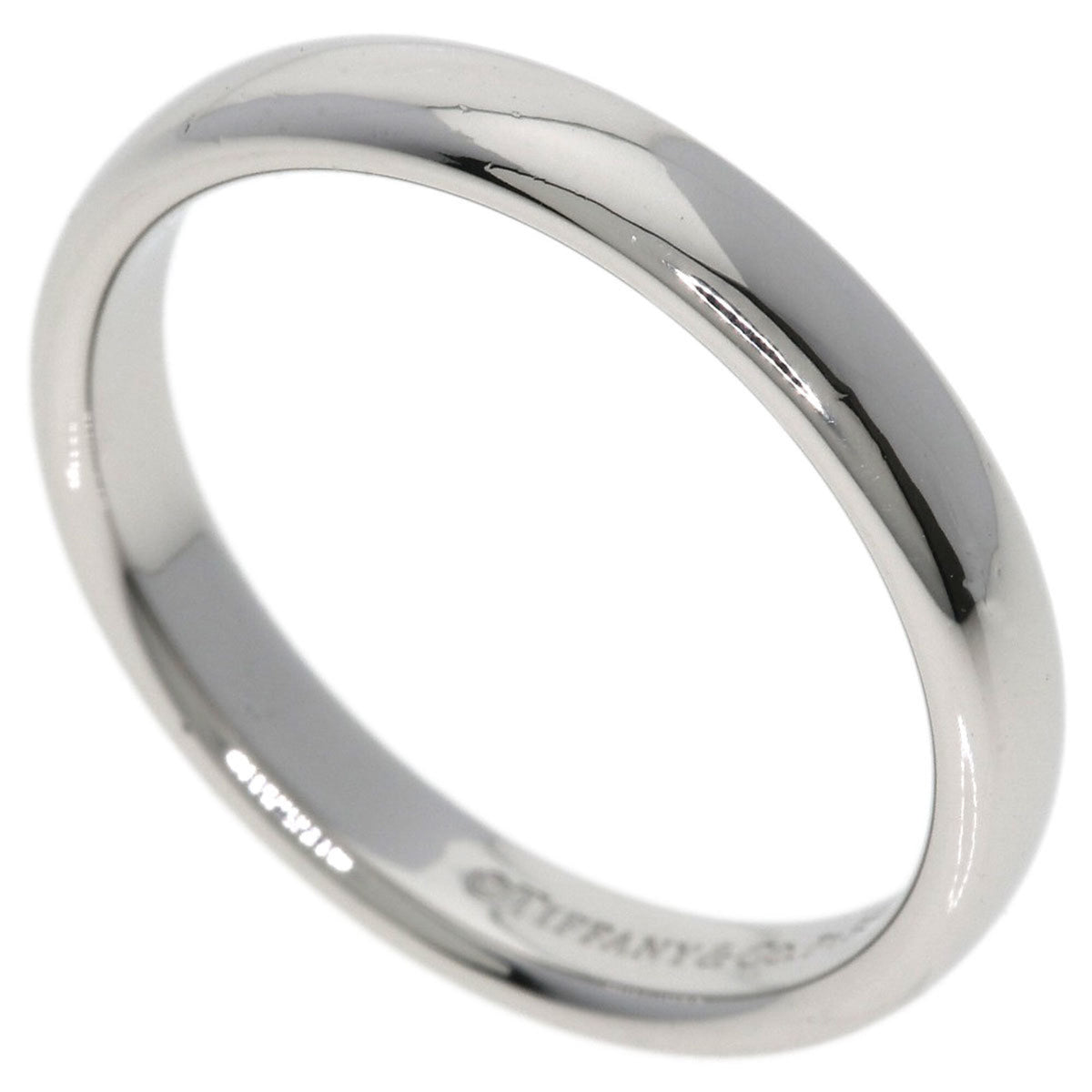 Tiffany Platinum 950 Band Ring (Pre-Owned)