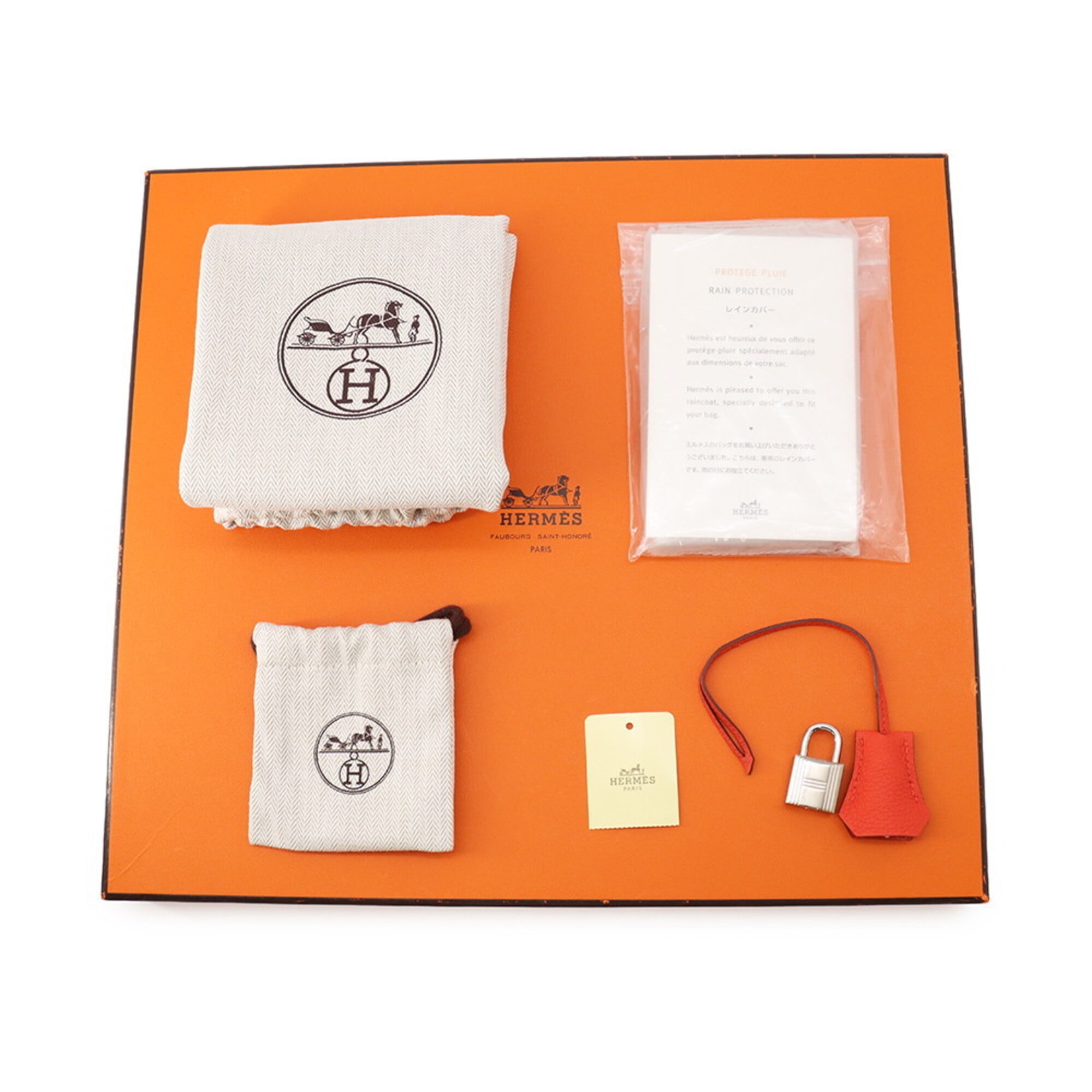 Hermes Capucine Togo Leather Handbag (Pre-Owned)