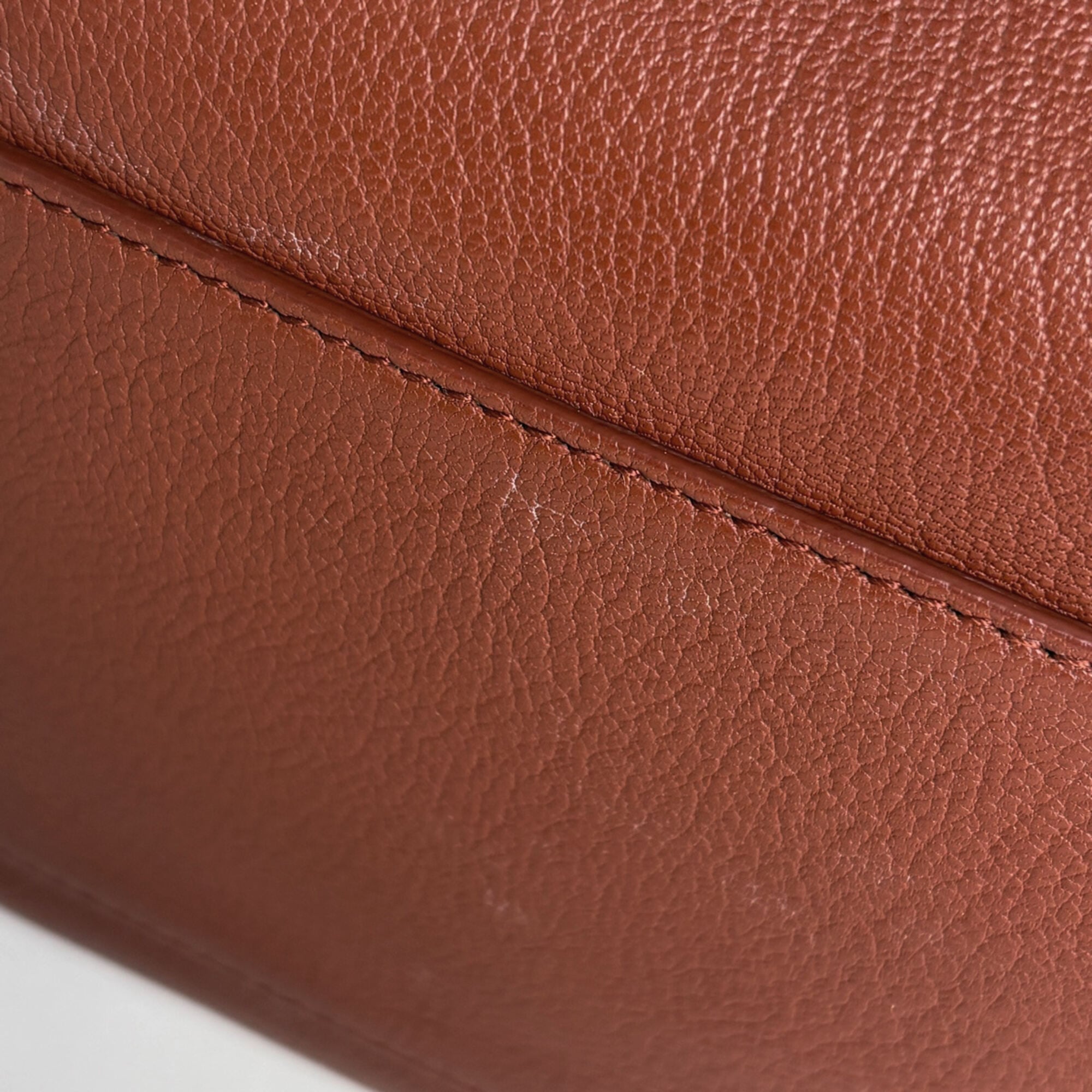 Bottega Veneta Brown Leather Handbag (Pre-Owned)
