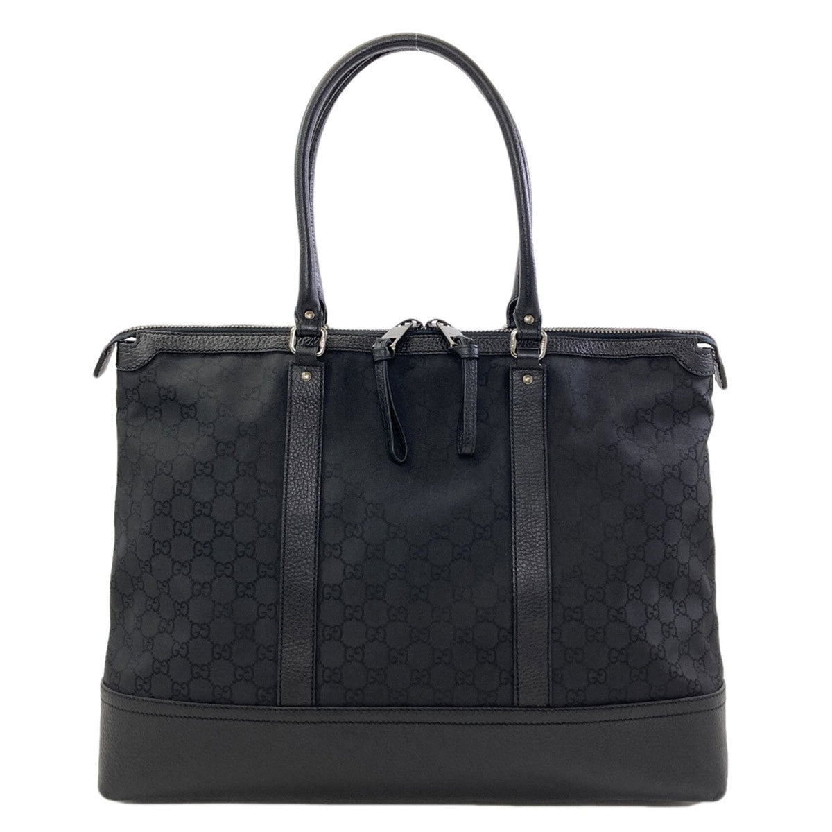 Gucci Black Nylon Tote Bag (Pre-Owned)