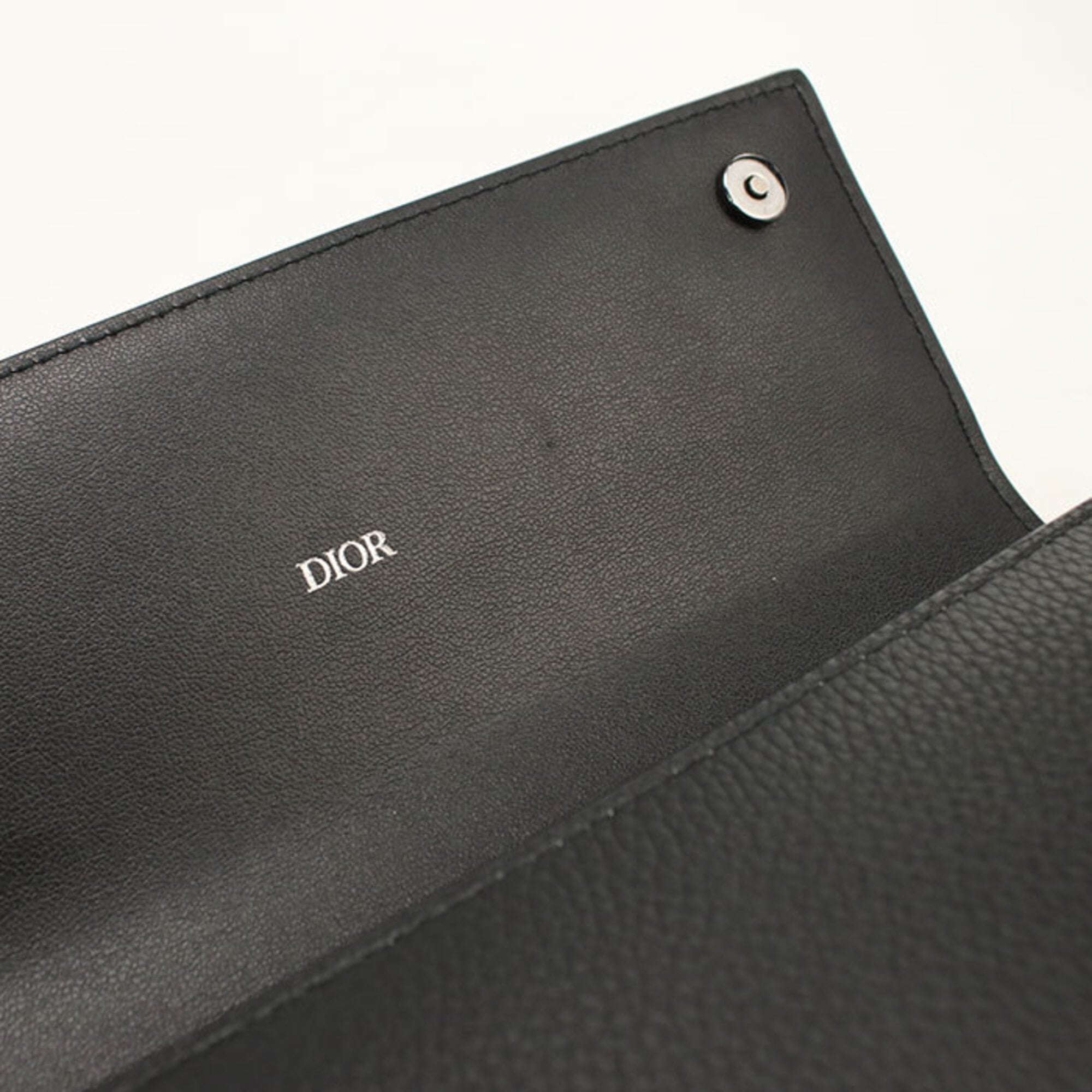 Christian Dior Black Long Wallet (Bi-Fold) (Pre-Owned)