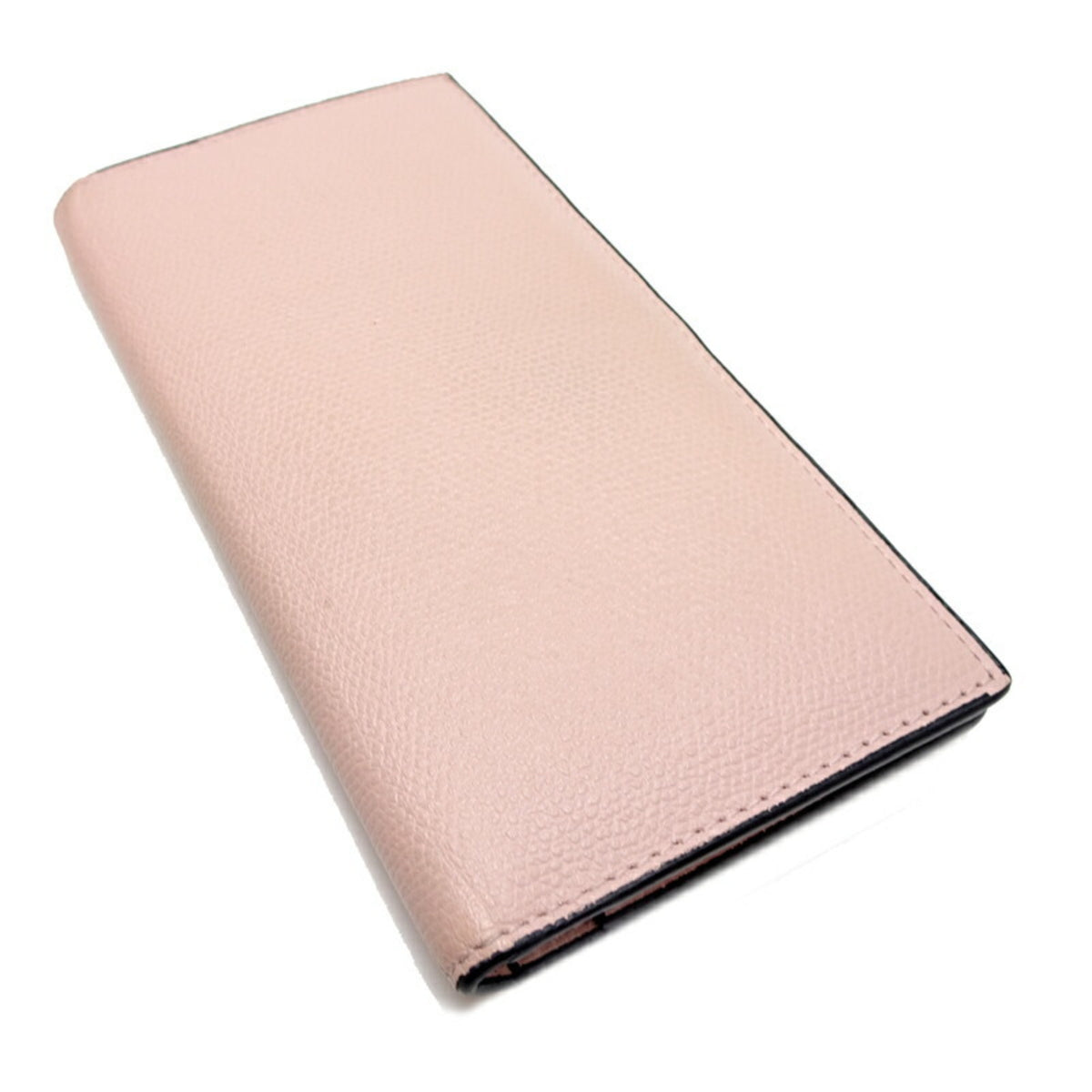 Valextra Pink Leather Wallet (Bi-Fold) (Pre-Owned)