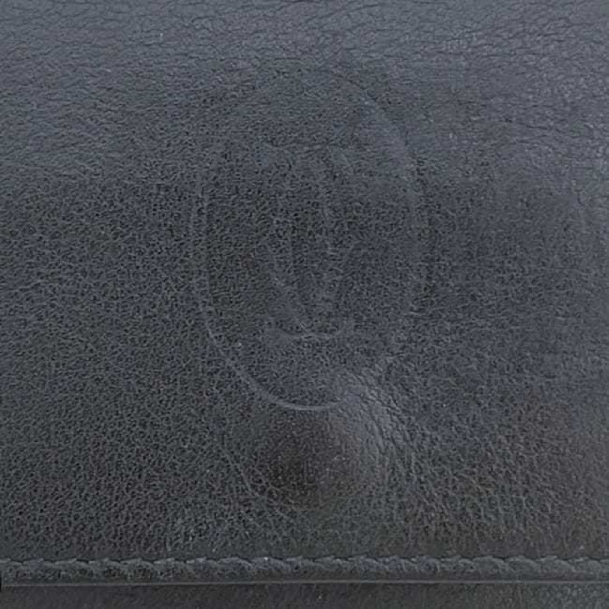 Cartier Black Leather Coin Purse/Coin Case (Pre-Owned)