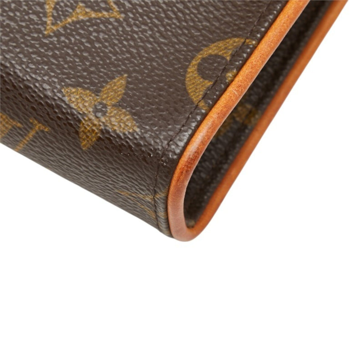 Louis Vuitton Brown Pvc Leather Fanny Pack Shoulder Bag (Pre-Owned)