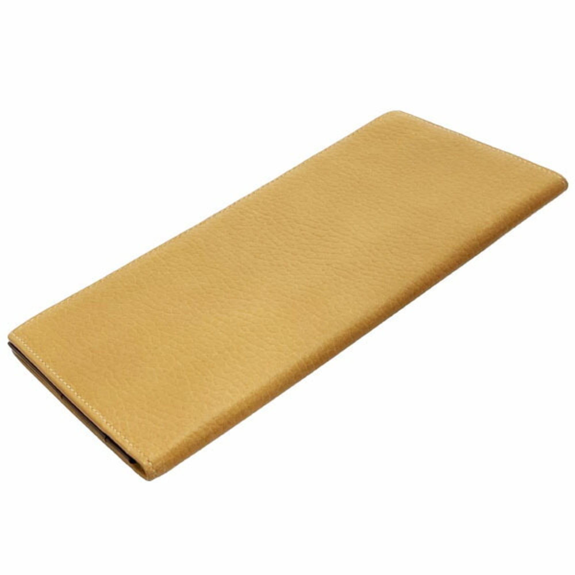 Loewe Brown Camel Leather Long Bill Wallet (Bi-Fold) (Pre-Owned)