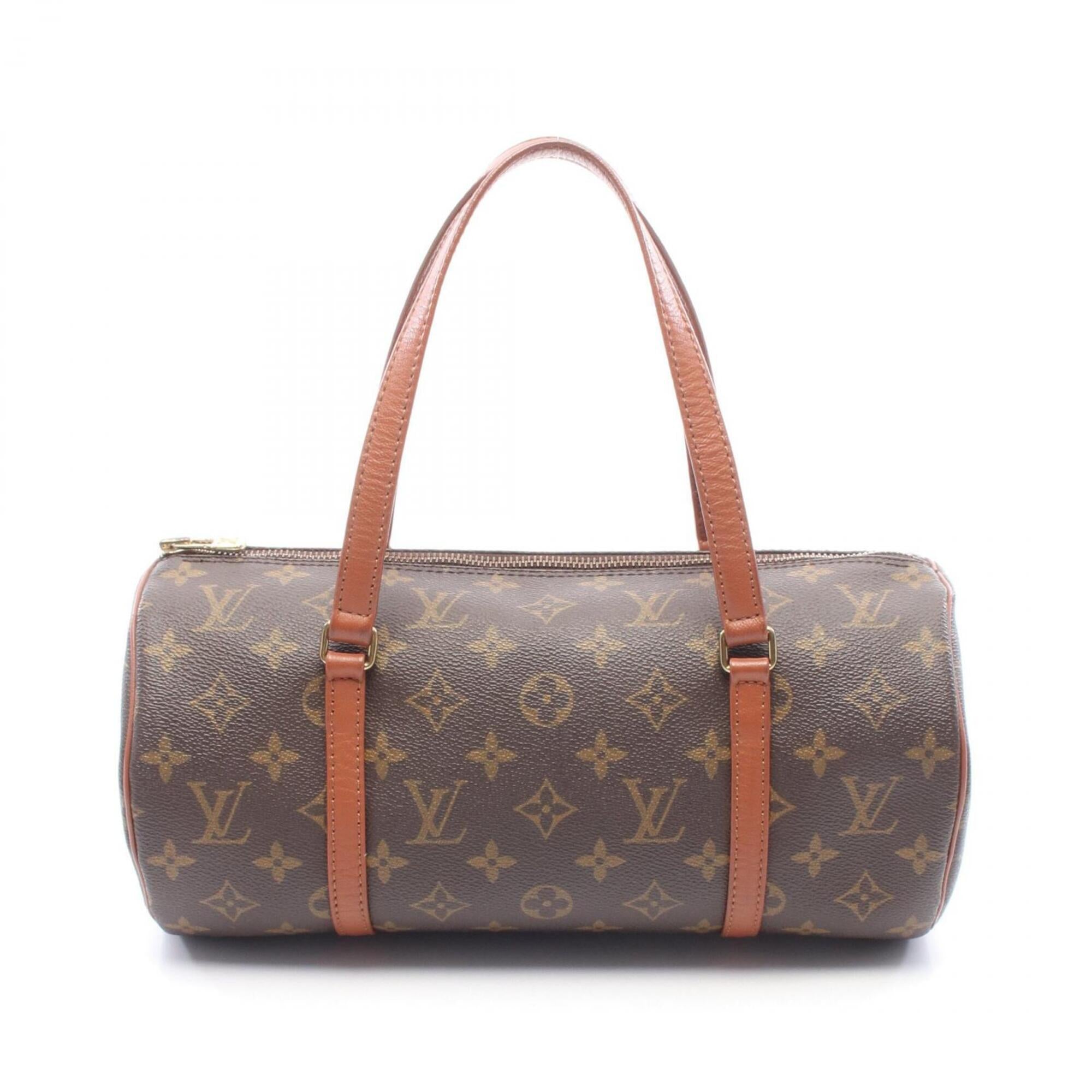 Louis Vuitton Brown Monogram Monogram Leather Handbag (Pre-Owned)