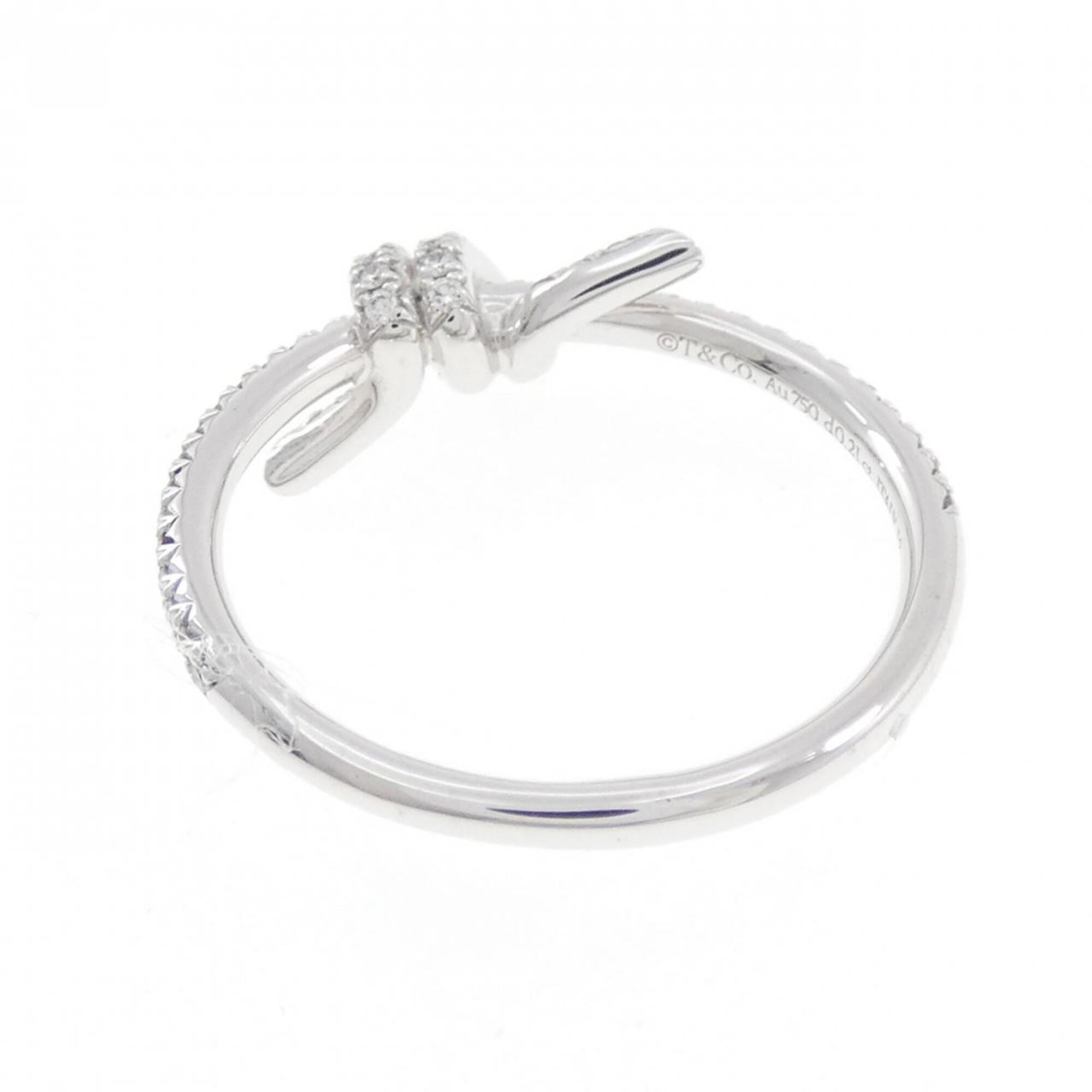 Tiffany White Gold White Gold (18K) Band Ring (Pre-Owned)