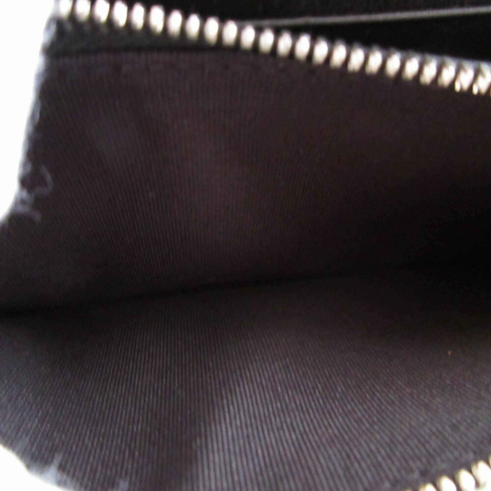 Burberry Navy Leather Long Wallet (Bi-Fold) (Pre-Owned)