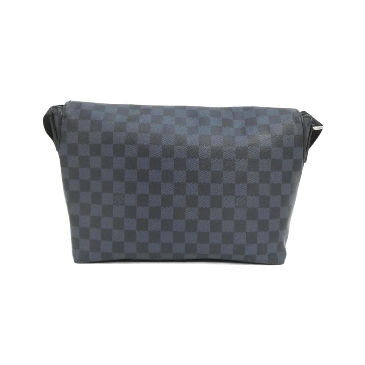 Louis Vuitton Black Cobalt Coated Canvas Shoulder Bag (Pre-Owned)