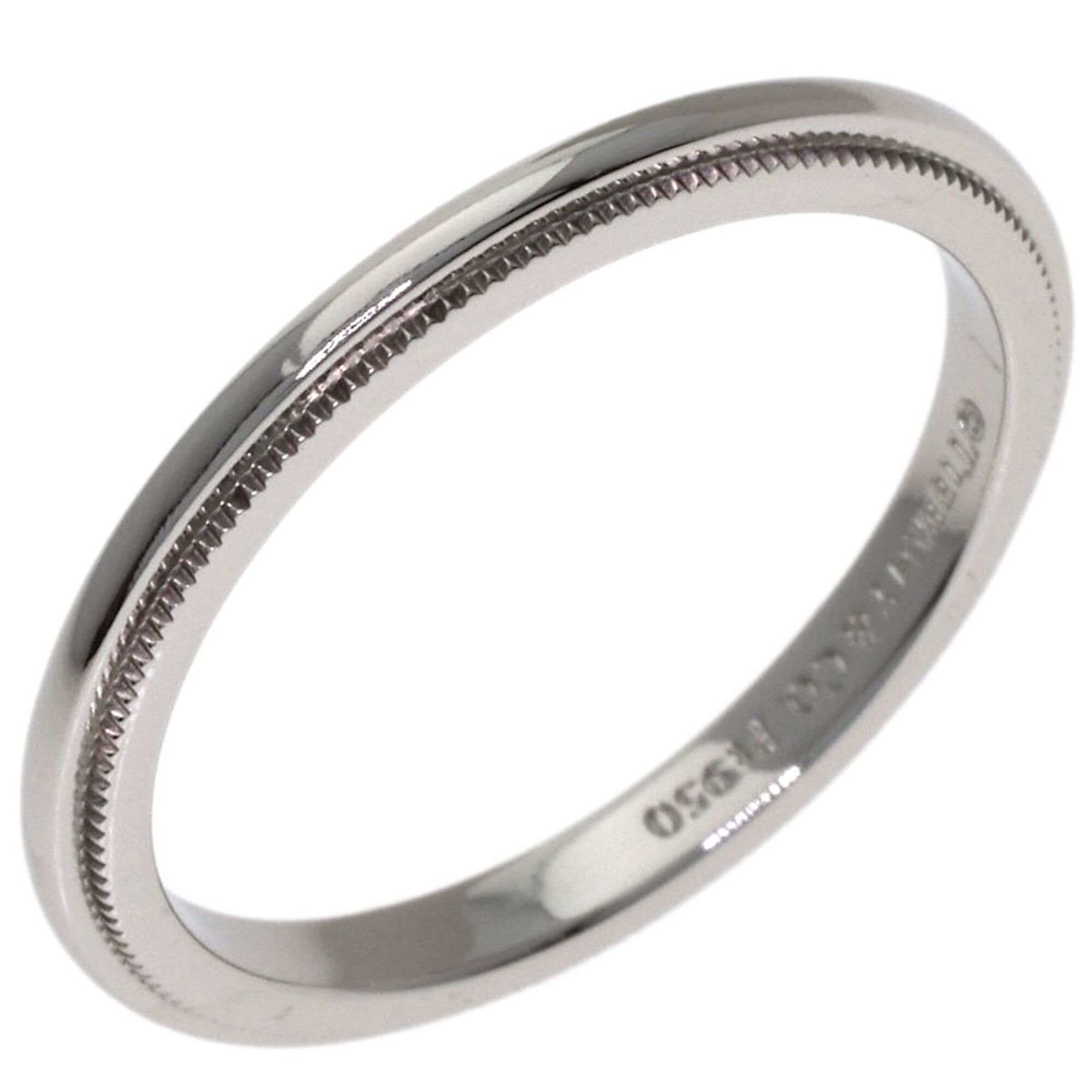 Tiffany Platinum 950 Band Ring (Pre-Owned)