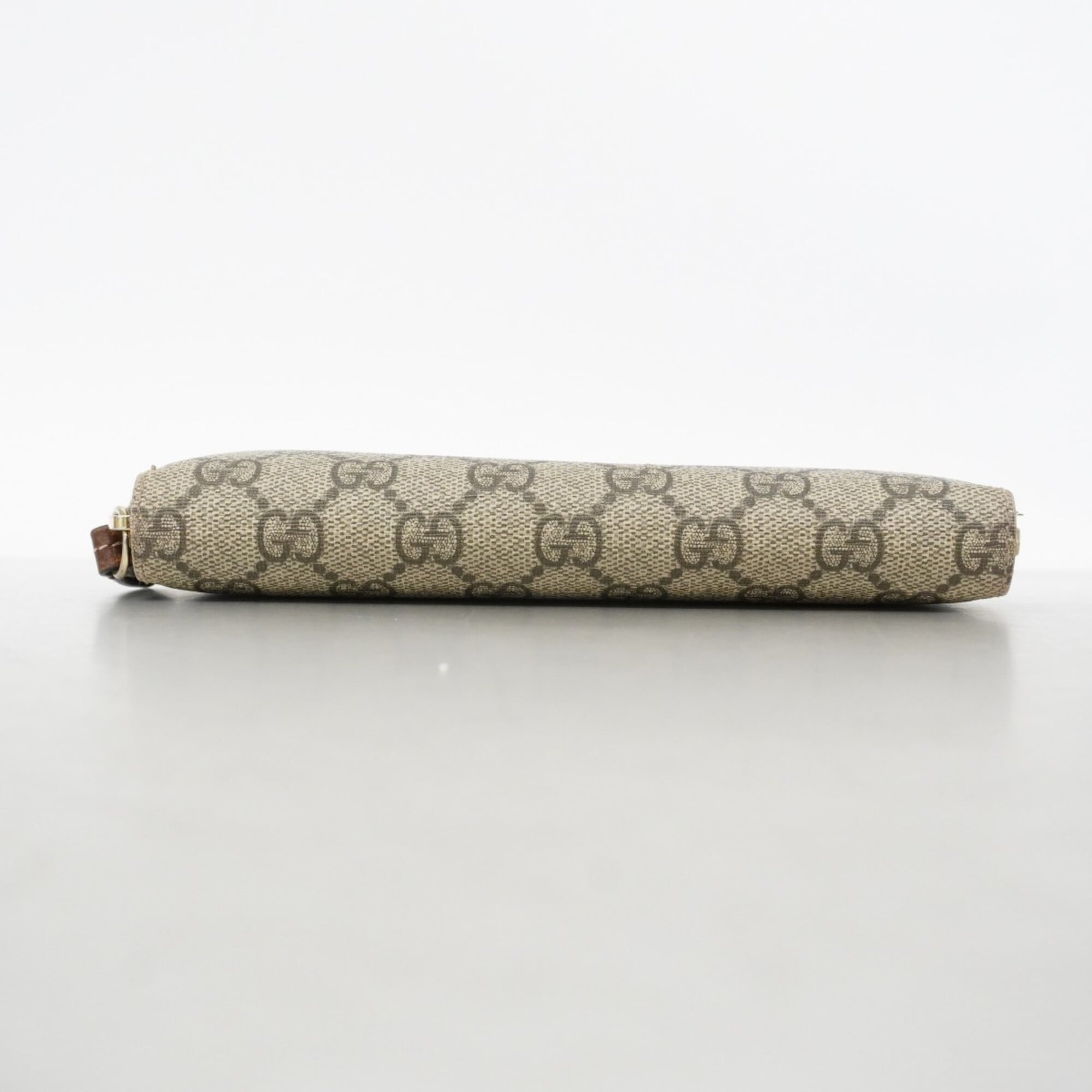 Gucci Brown Pvc Long Wallet (Bi-Fold) (Pre-Owned)