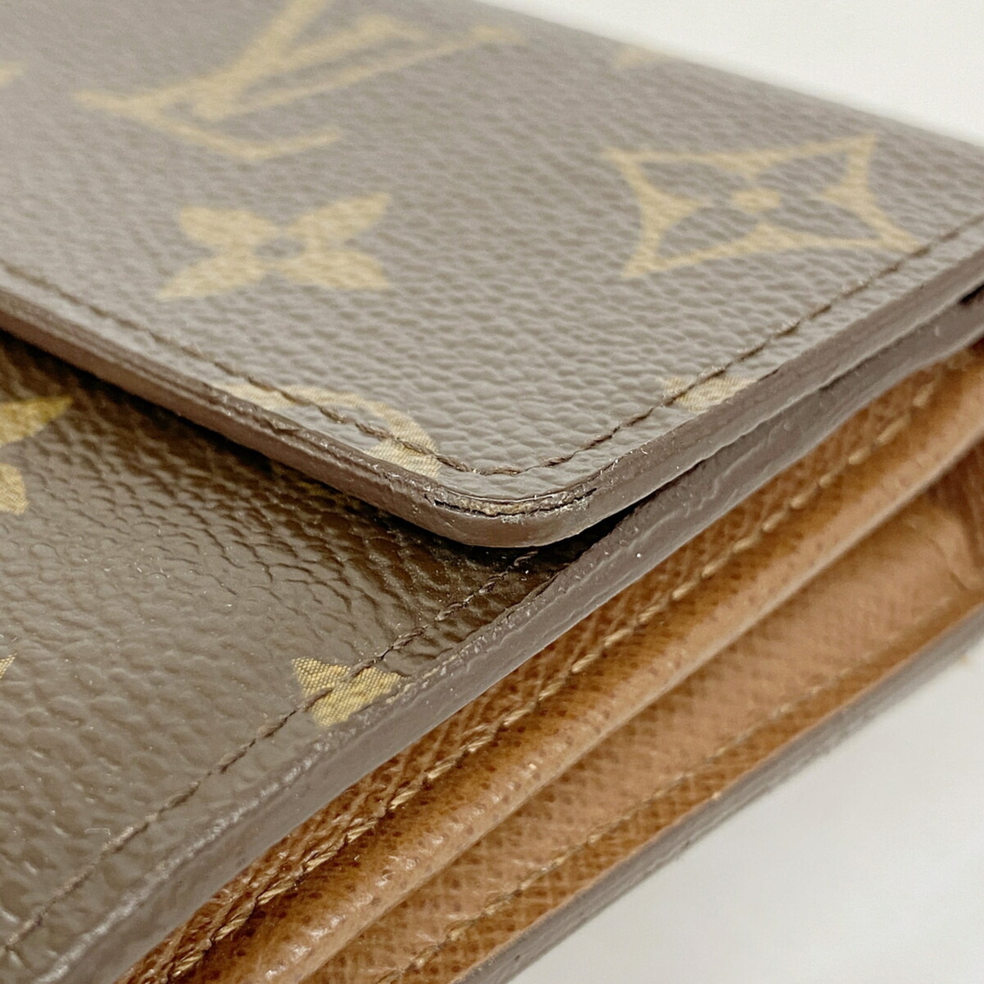 Louis Vuitton Brown Long Wallet (Bi-Fold) (Pre-Owned)