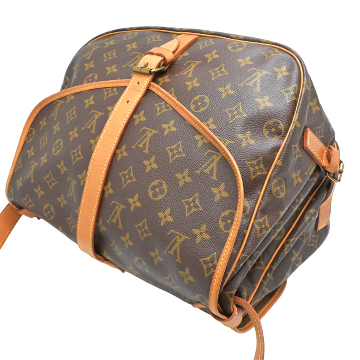 Louis Vuitton Brown Monogram Shoulder Bag (Pre-Owned)
