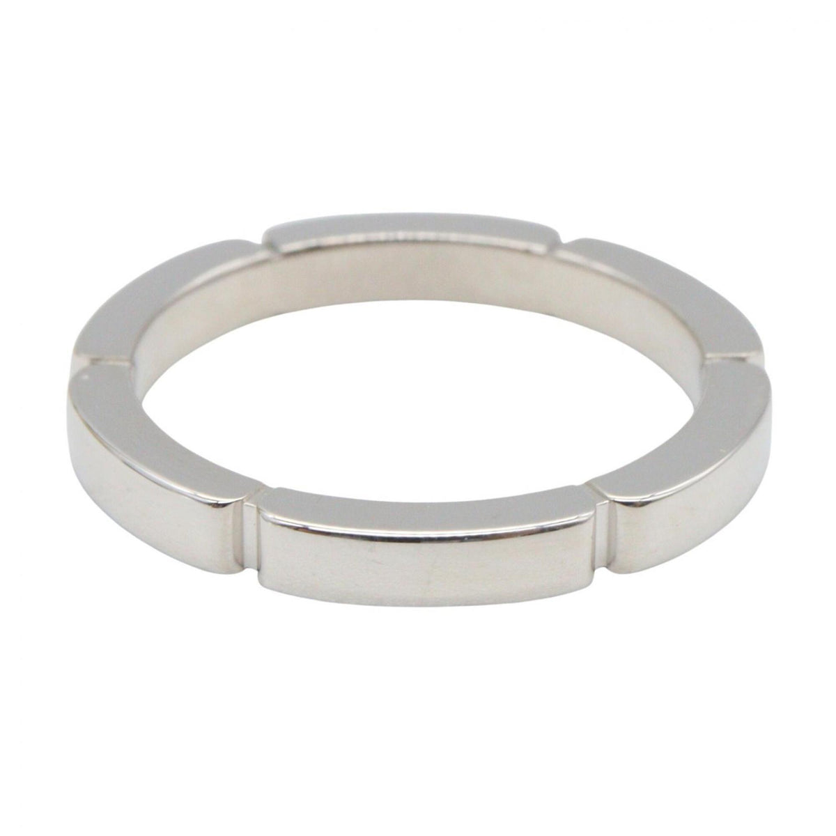 Cartier Silver White Gold (18K) Band Ring (Pre-Owned)