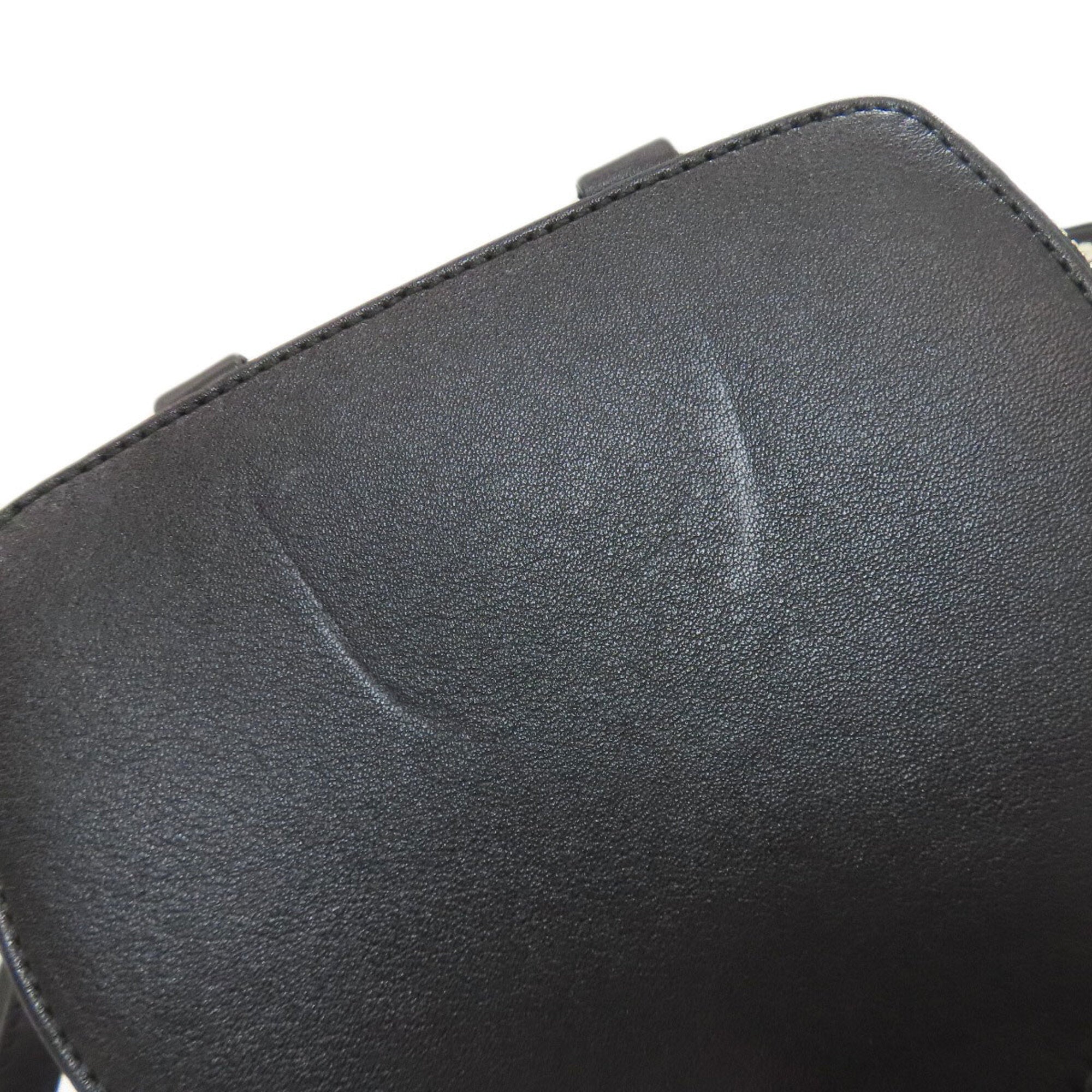 Bally Black Leather Backpack (Pre-Owned)