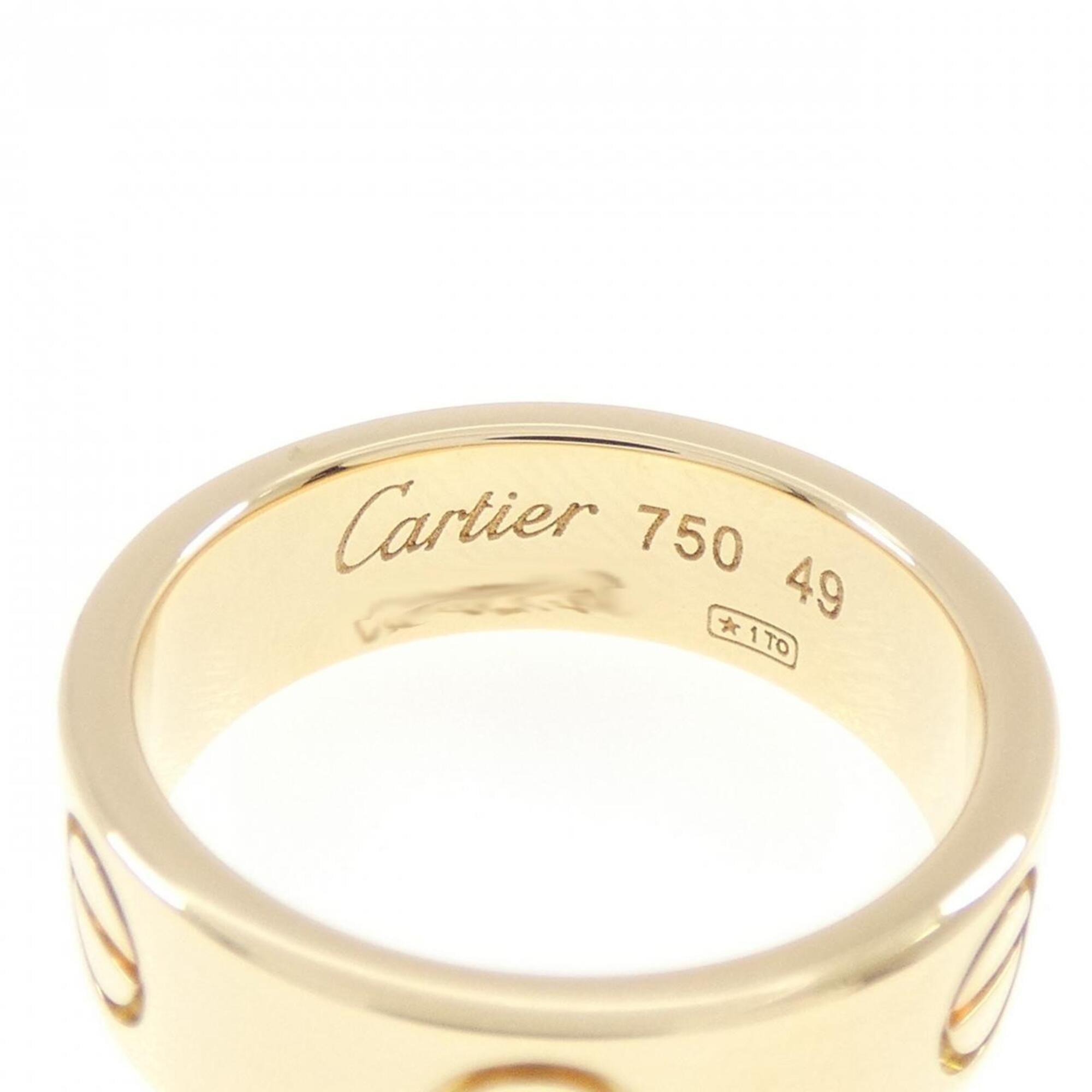 Cartier Yellow Gold Yellow Gold (18K) Band Ring (Pre-Owned)