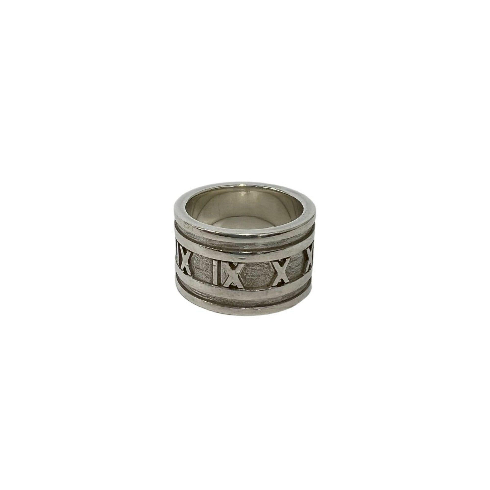 Tiffany Silver Silver 925 Band Ring (Pre-Owned)