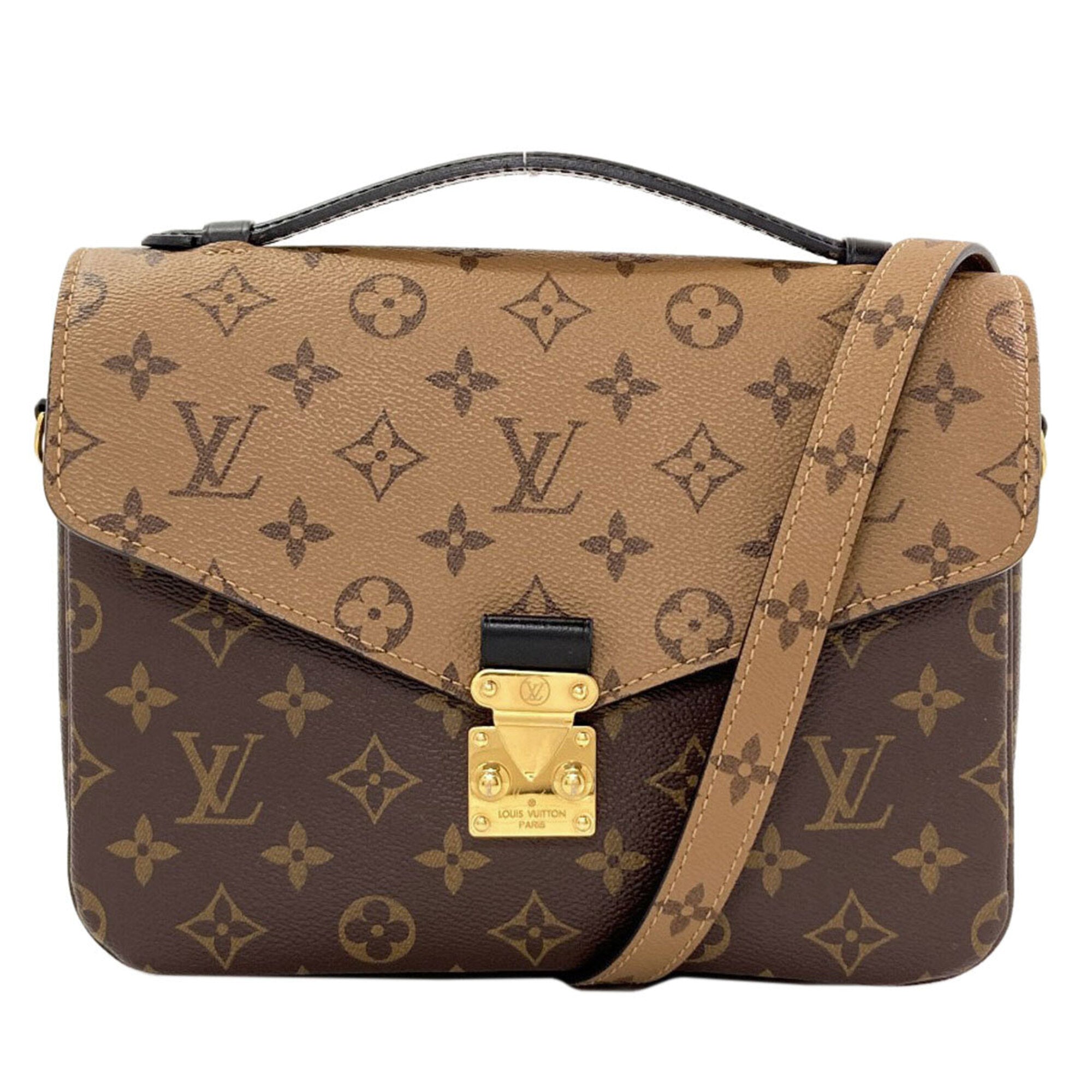 Louis Vuitton Monogram Monogram Reverse Monogram Monogram Reverse Handbag Pochette (Pre-Owned)