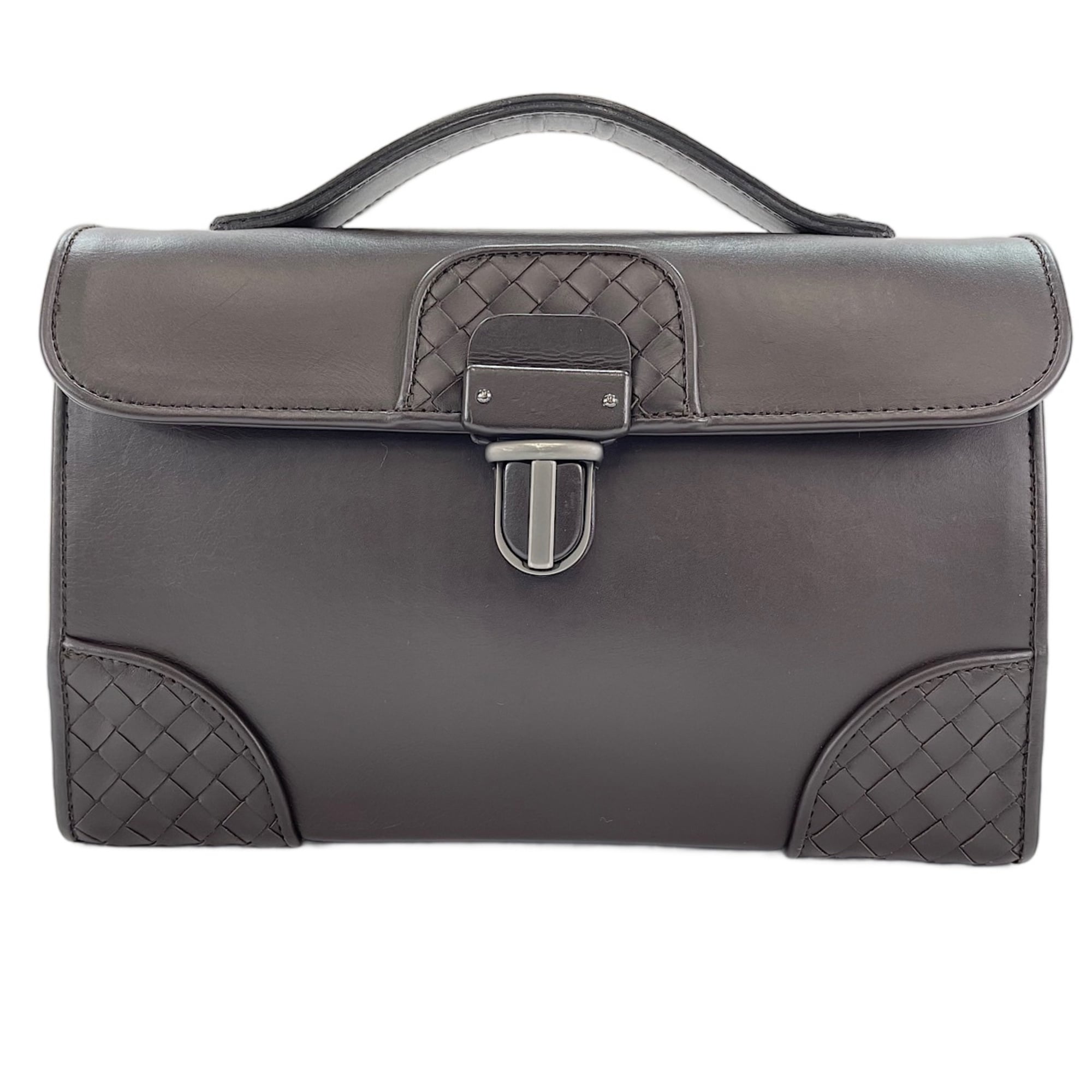 Bottega Veneta Brown Handbag (Pre-Owned)