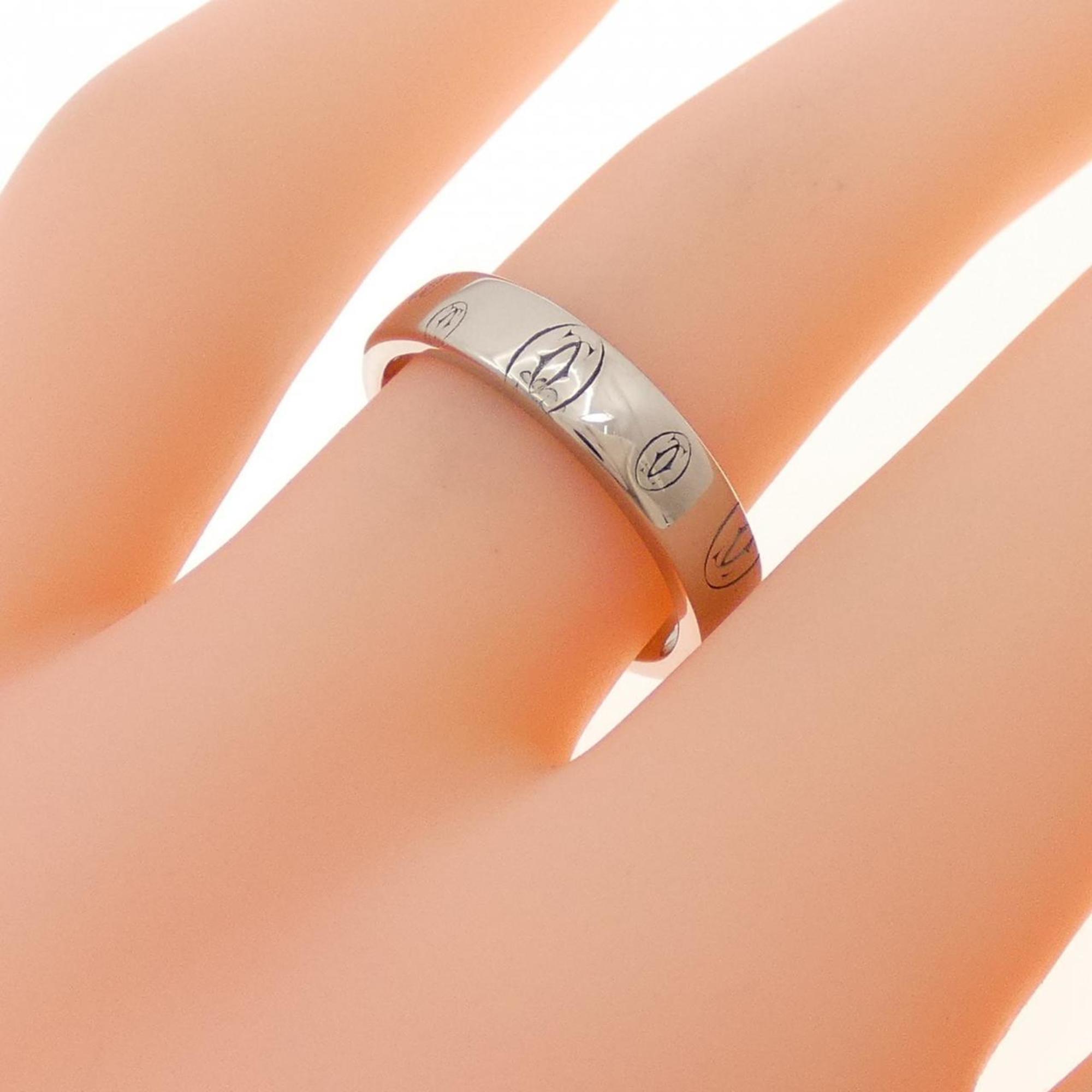 Cartier Happy Birthday White Gold (18K) Band Ring (Pre-Owned)
