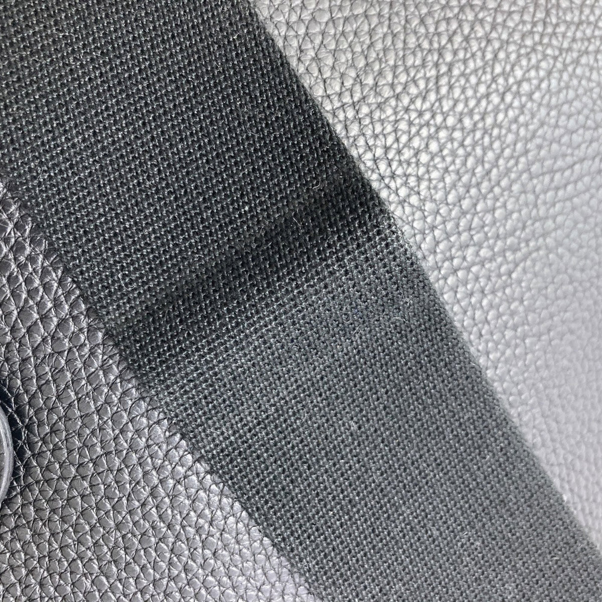 Hermes Black Taurillon Clemence Leather Shoulder Bag