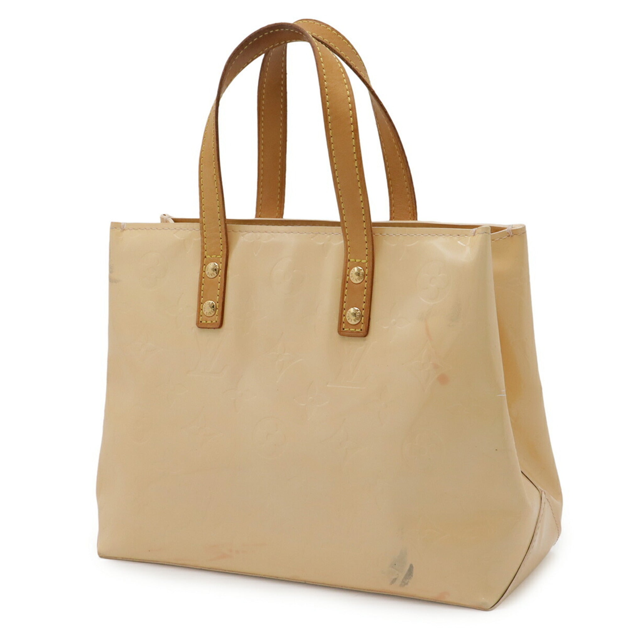 Louis Vuitton Monogram Vernis Marshmallow Pink Handbag Tote Bag (Pre-Owned)