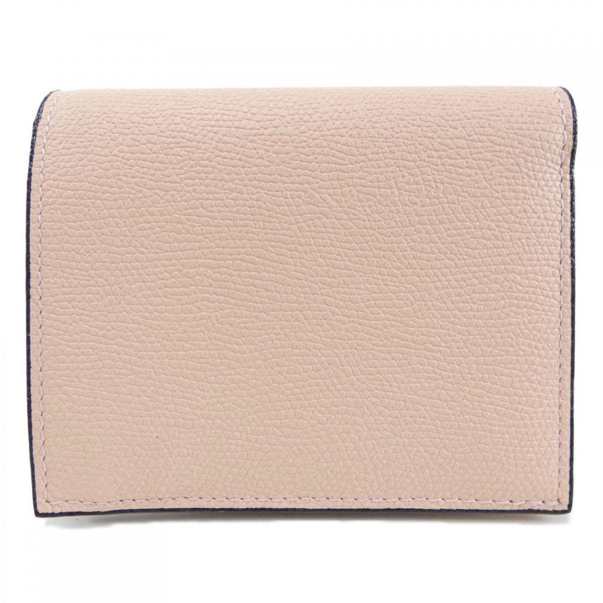 Valextra Pink Leather Wallet (Bi-Fold) (Pre-Owned)