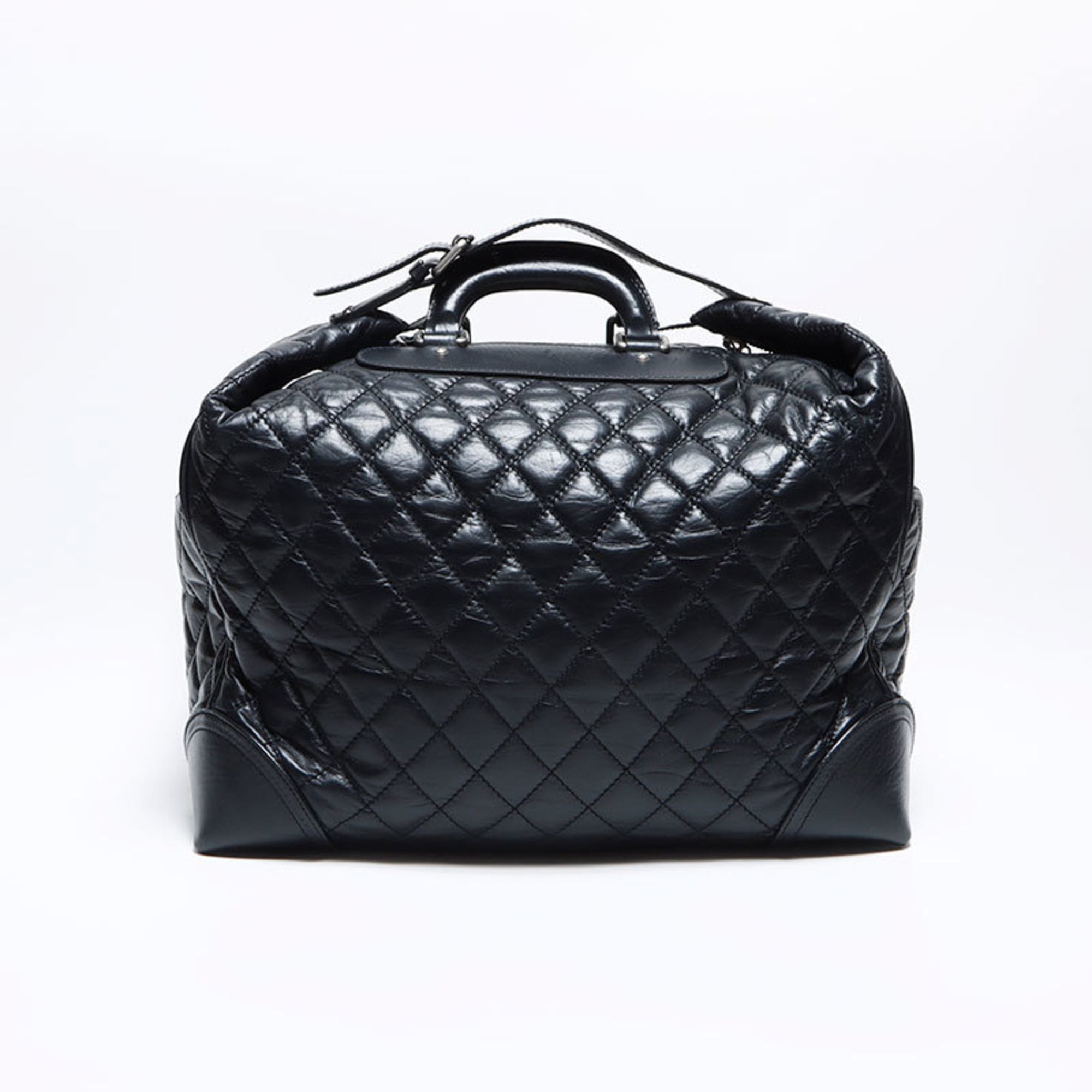 Chanel Black Boston Bag (Pre-Owned)