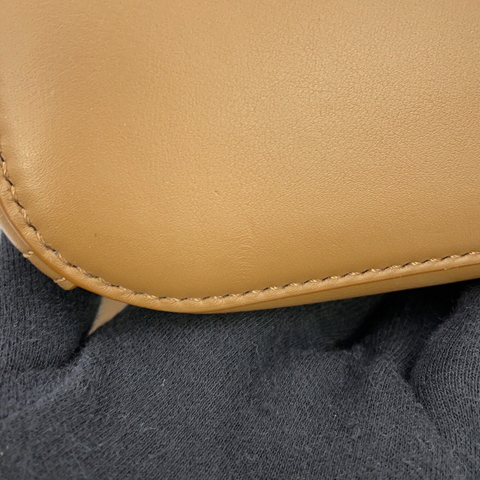 Loewe Beige Brown Leather Handbag Tote Bag (Pre-Owned)