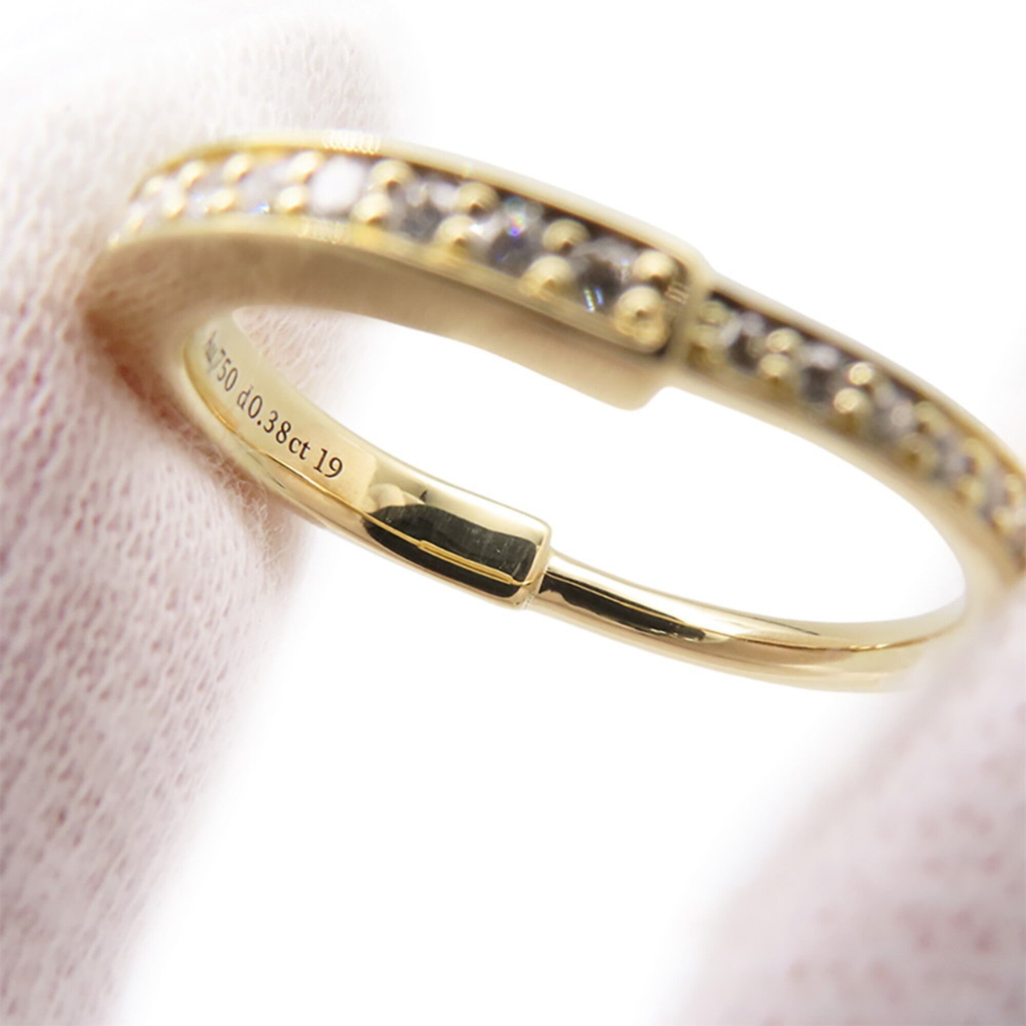 Tiffany Yellow Gold (18K) Band Ring (Pre-Owned)