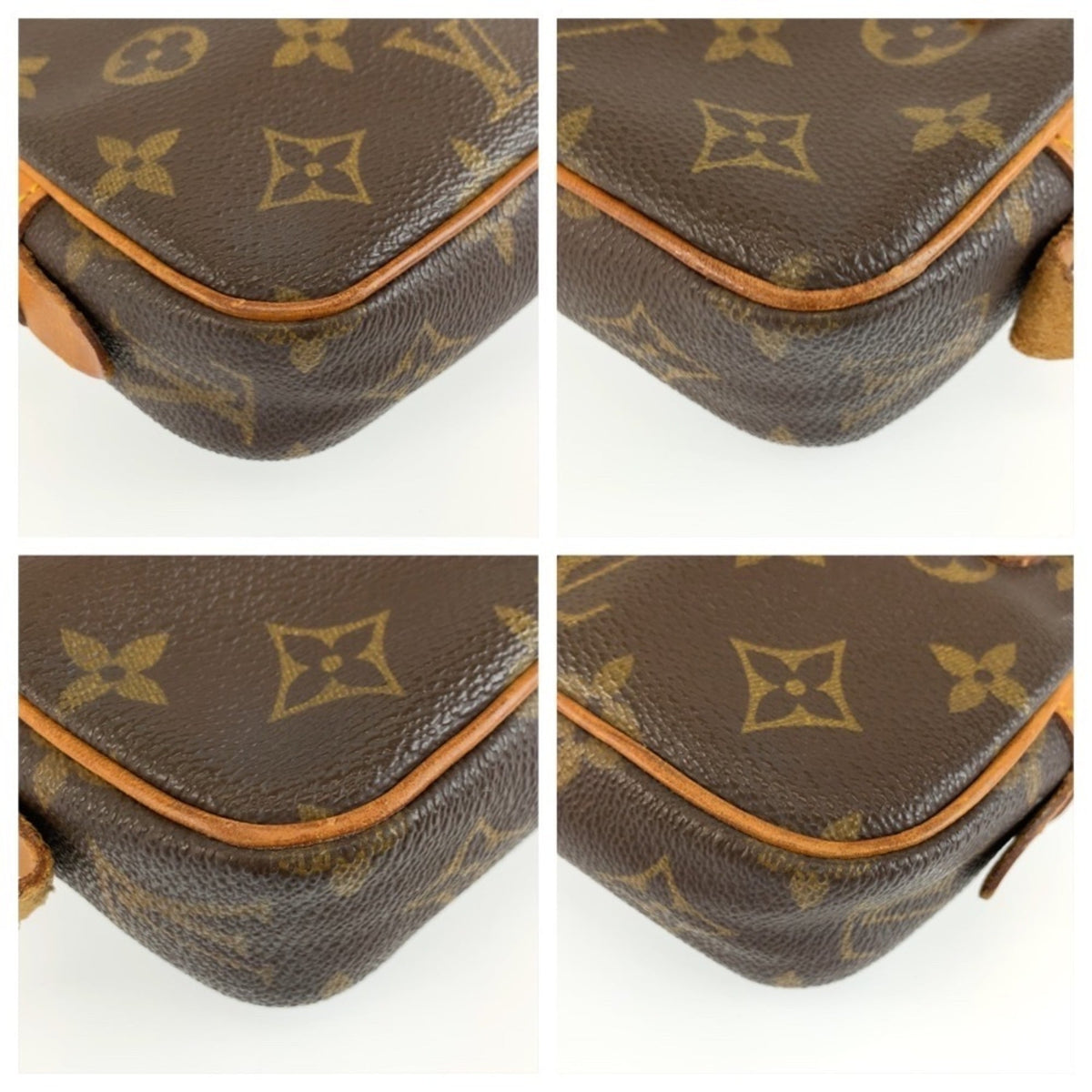Louis Vuitton Monogram Brown Pvc Leather Pochette Shoulder Bag (Pre-Owned)