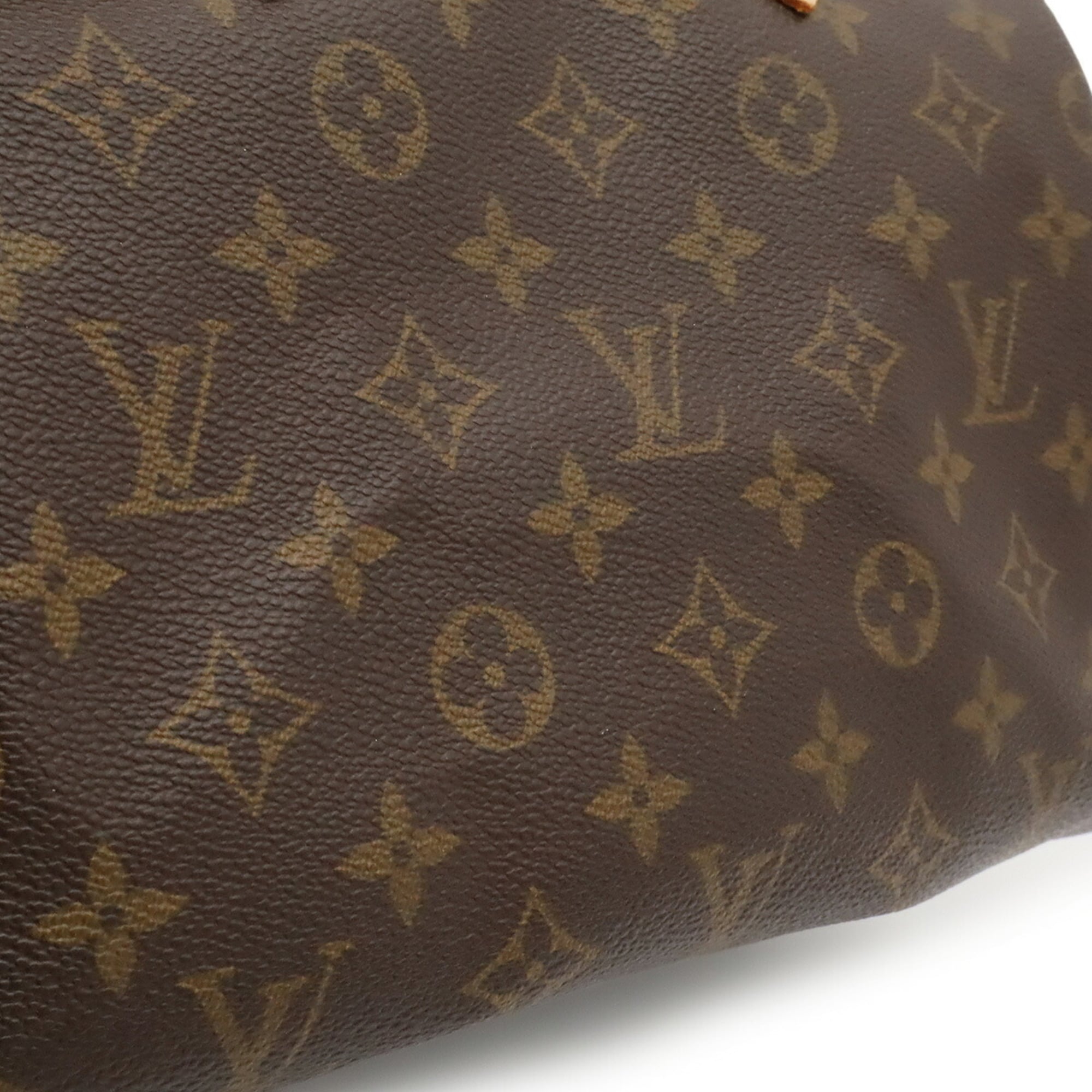 Louis Vuitton Brown Monogram Monogram Pvc Canvas Handbag (Pre-Owned)