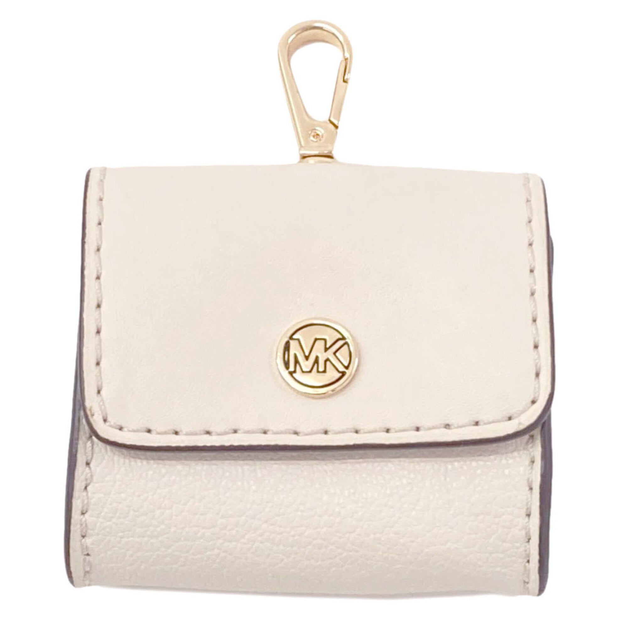 Michael Kors White Leather Shoulder Bag (Pre-Owned)