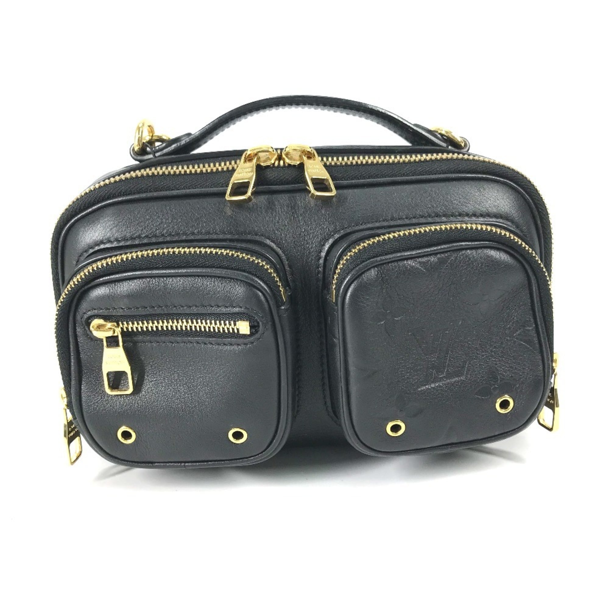 Louis Vuitton Black Monogram Monogram Pochette Shoulder Bag (Pre-Owned)