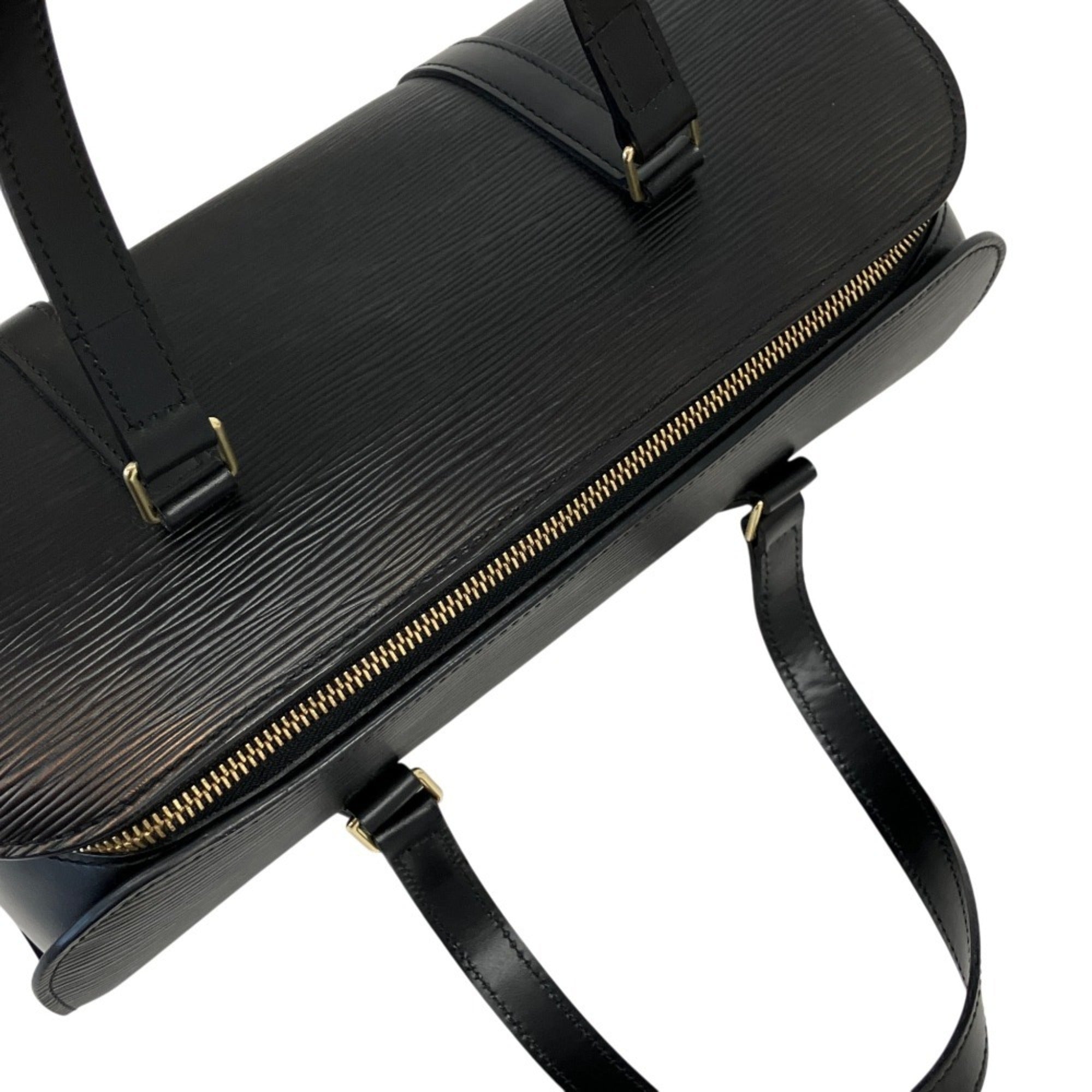 Louis Vuitton Noir Epi Leather Boston Bag (Pre-Owned)