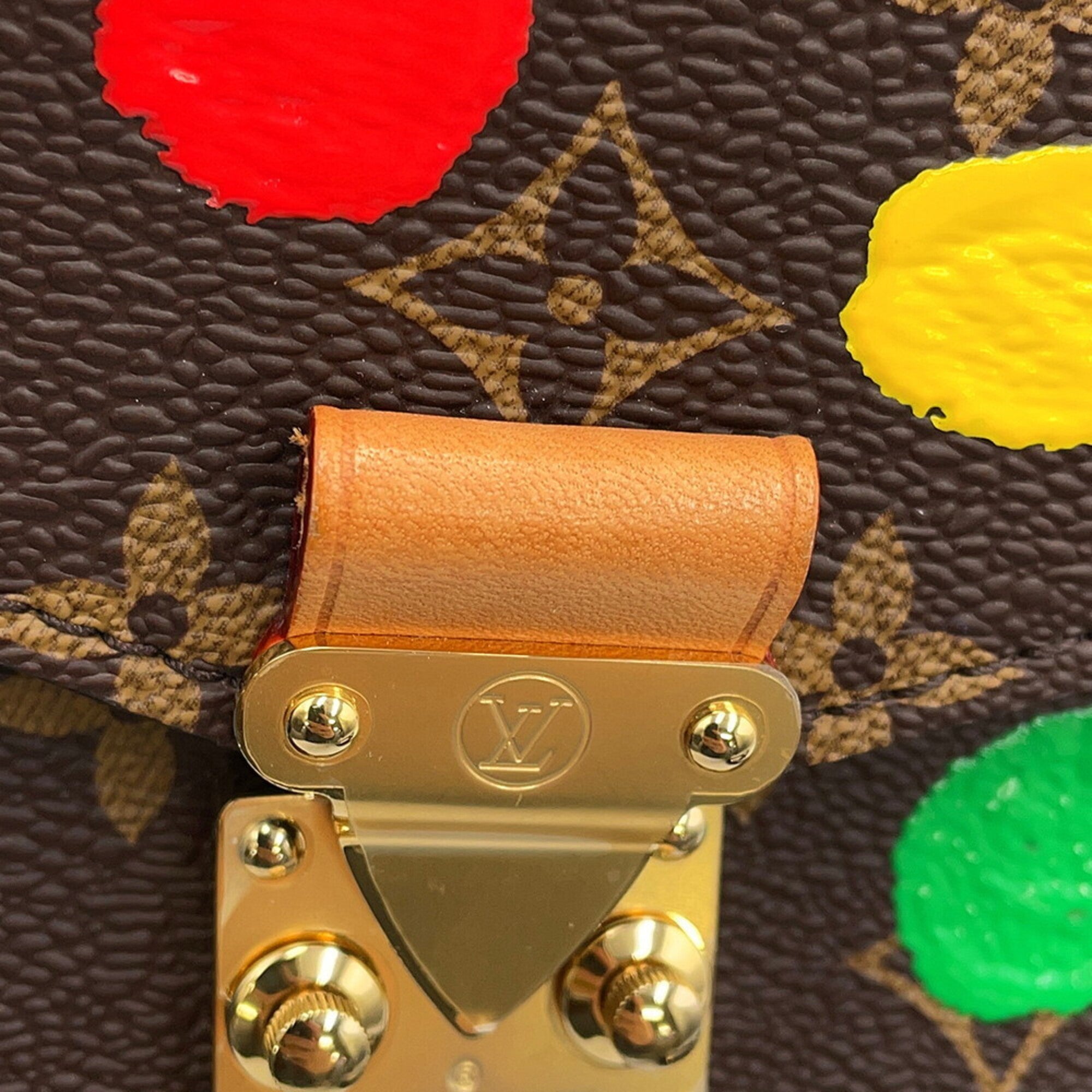 Louis Vuitton Monogram Brown Monogram Multi-Color Monogram Handbag Pochette (Pre-Owned)