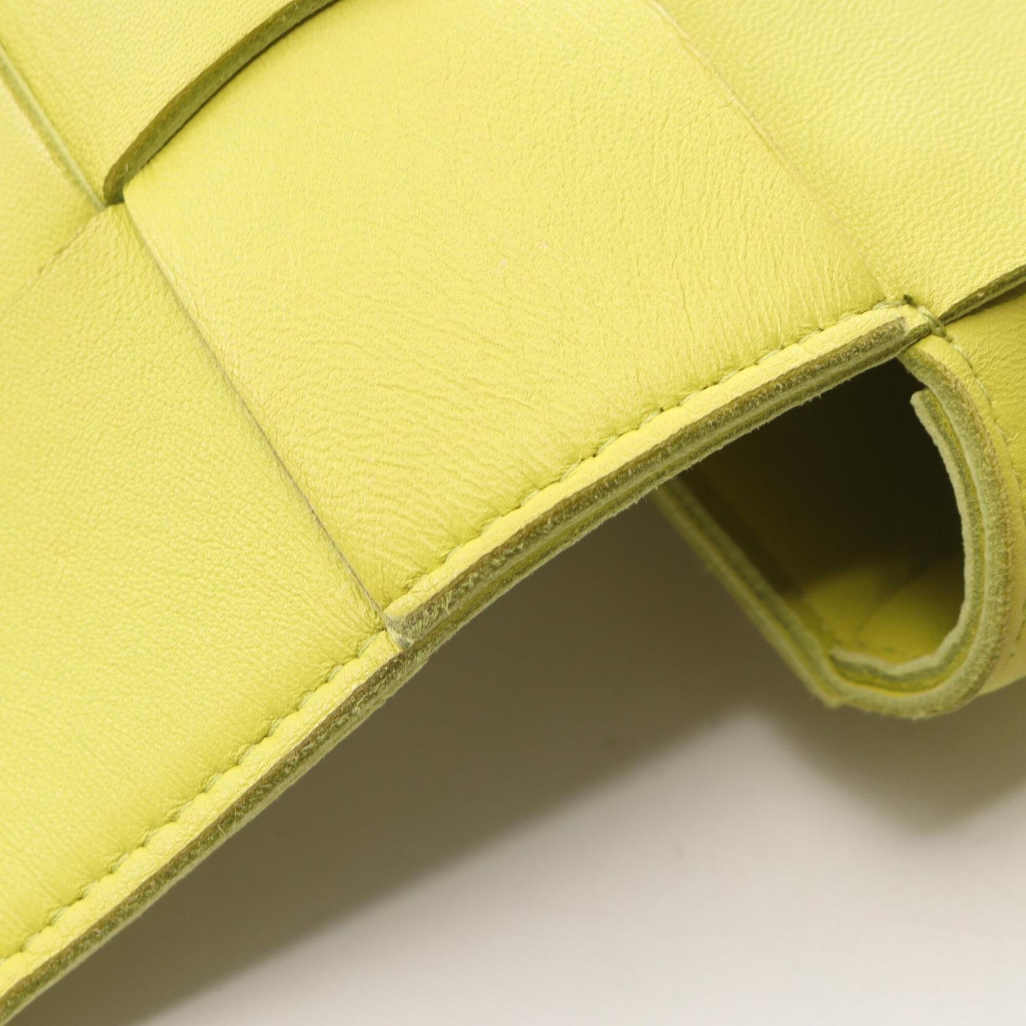 Bottega Veneta Green Leather Fanny Pack (Pre-Owned)