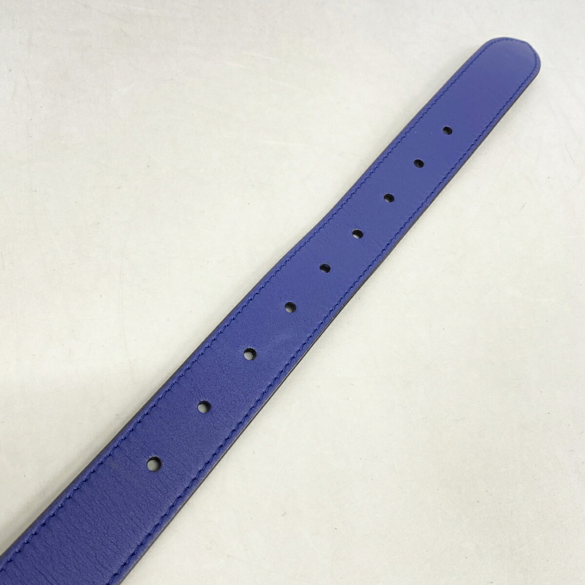 Gucci Blue Suede Fanny Pack (Pre-Owned)