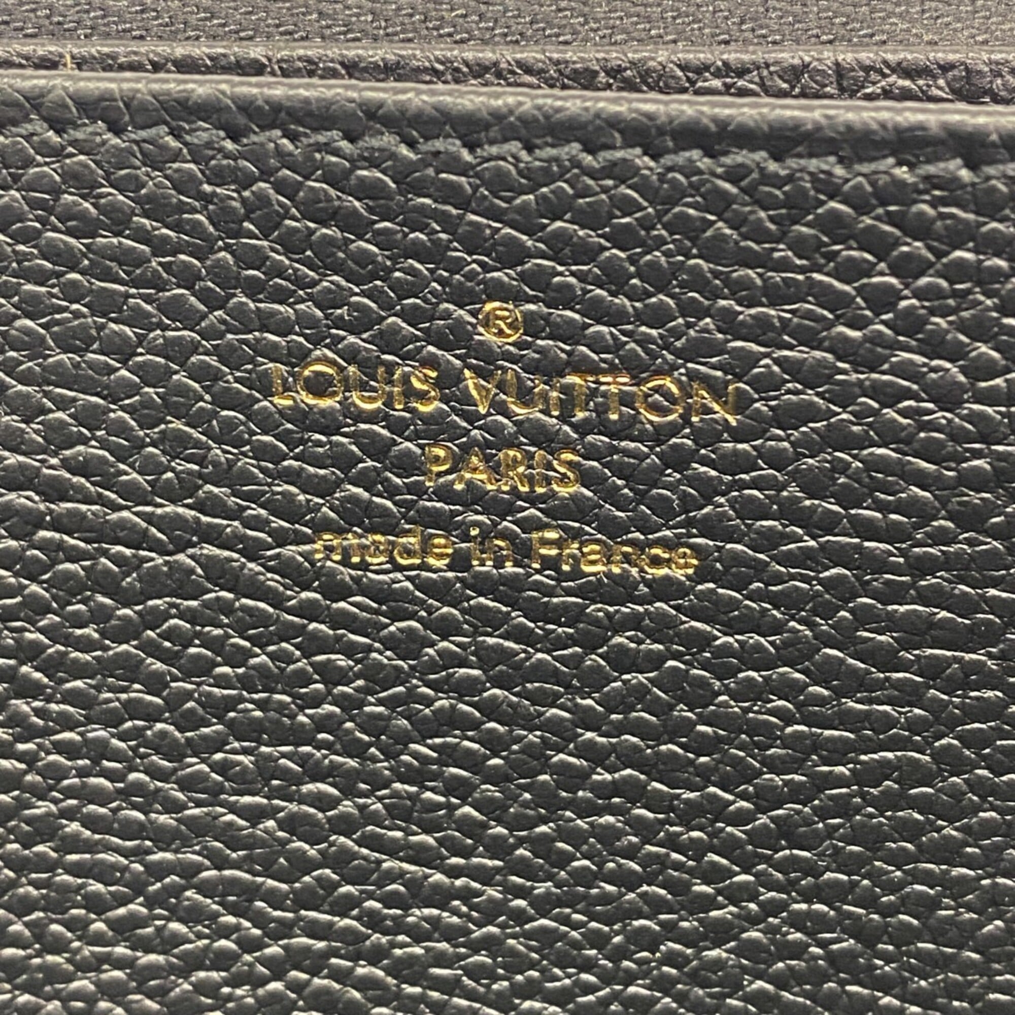 Louis Vuitton Noir Long Wallet (Bi-Fold) (Pre-Owned)