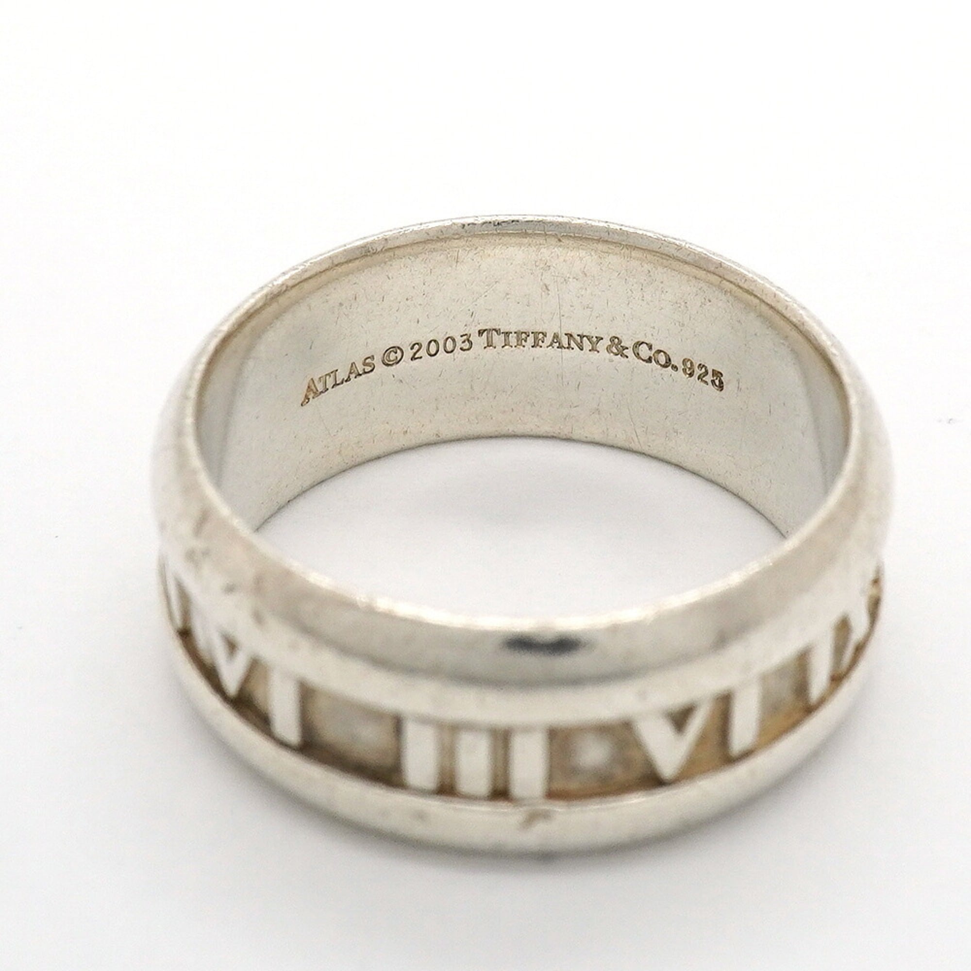 Tiffany Silver 925 Band Ring (Pre-Owned)